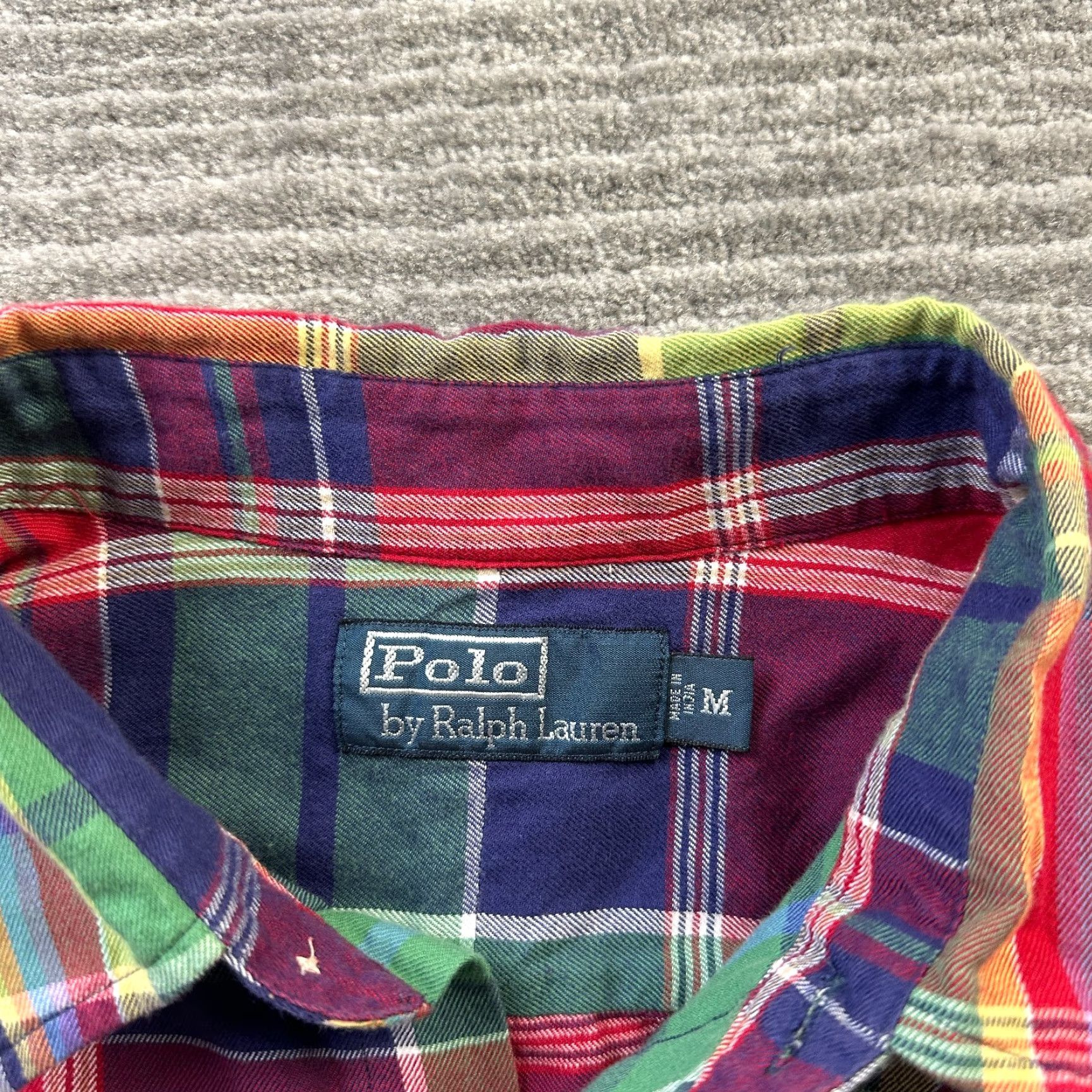 Polo Ralph Lauren Polo Ralph Lauren Shirt Medium Double Pocket Button Up Southwestern Work Mens Size US M / EU 48-50 / 2 - 6 Thumbnail