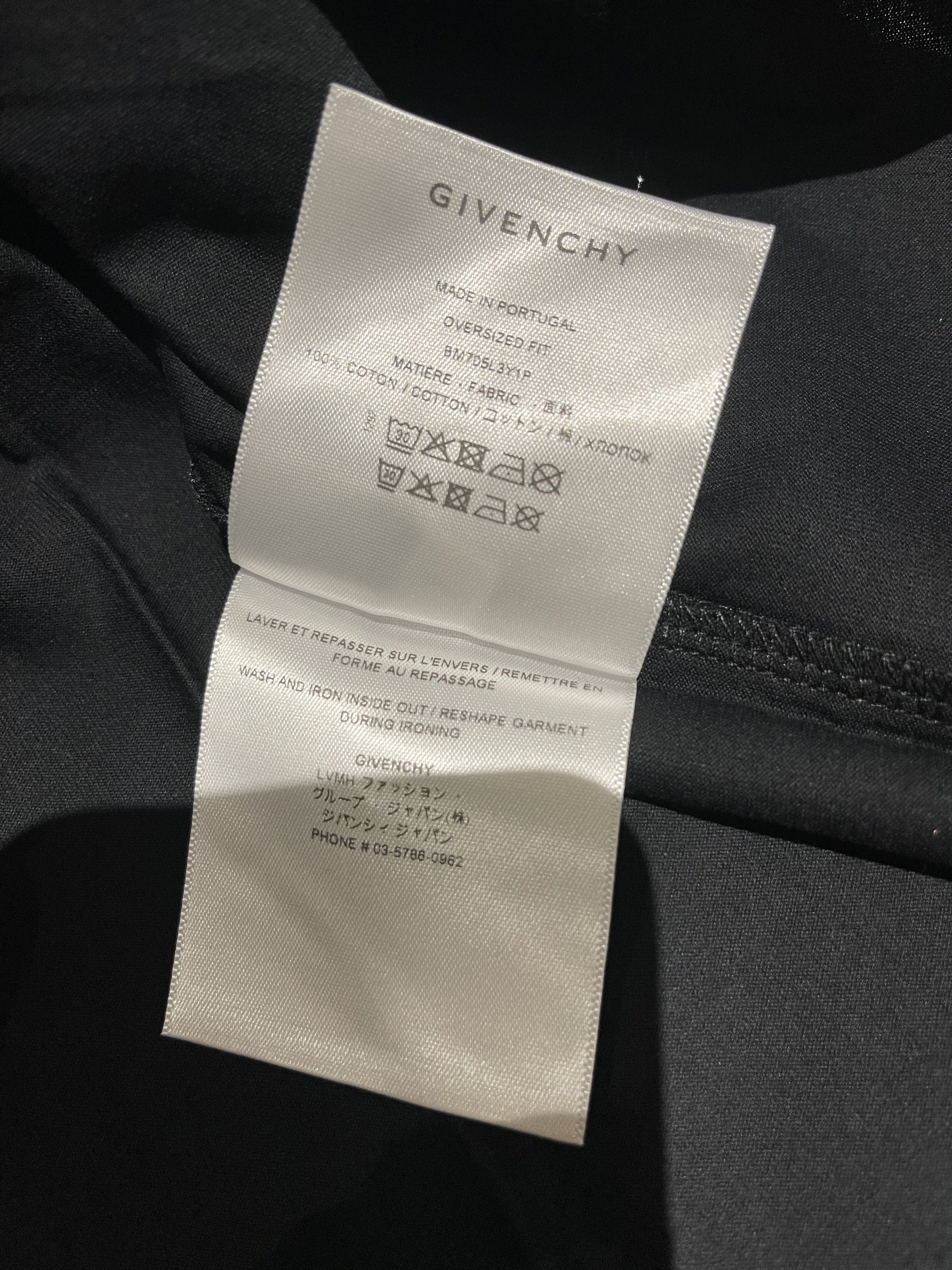 Givenchy Givenchy Rottweiler T Shirt Size US XS / EU 42 / 0 - 8 Thumbnail