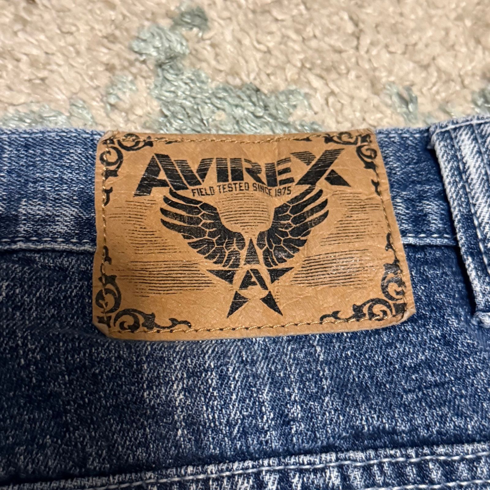 Avirex Vintage Avirex Baggy Jeans 38x32 Striped Y2K Southpole Style Size US 38 / EU 54 - 5 Thumbnail