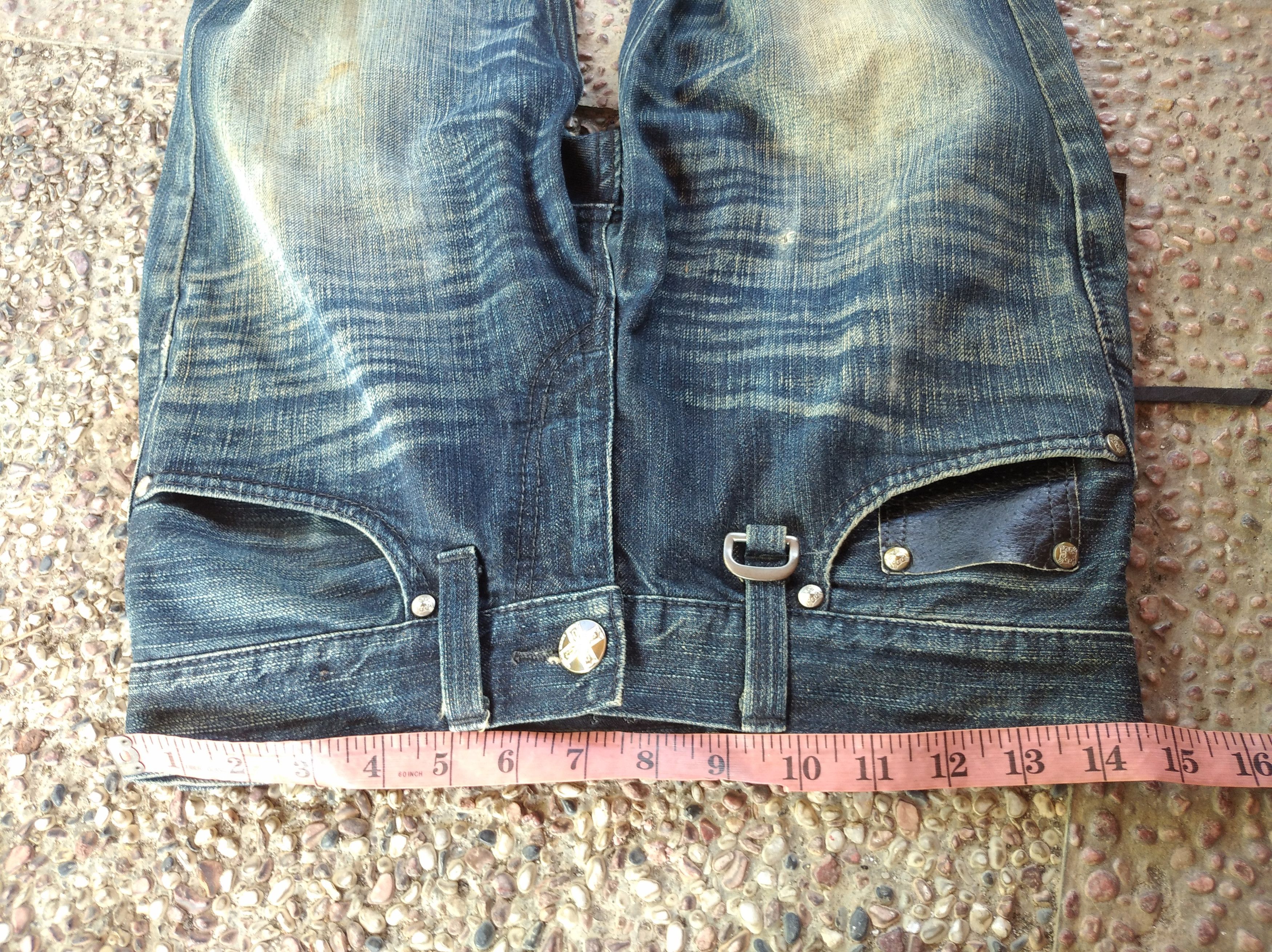 Edwin × If Six Was Nine × Japanese Brand EDWIN XVS FADED Blue JEANS VERY RARE Size US 26 / EU 42 - 9 Thumbnail