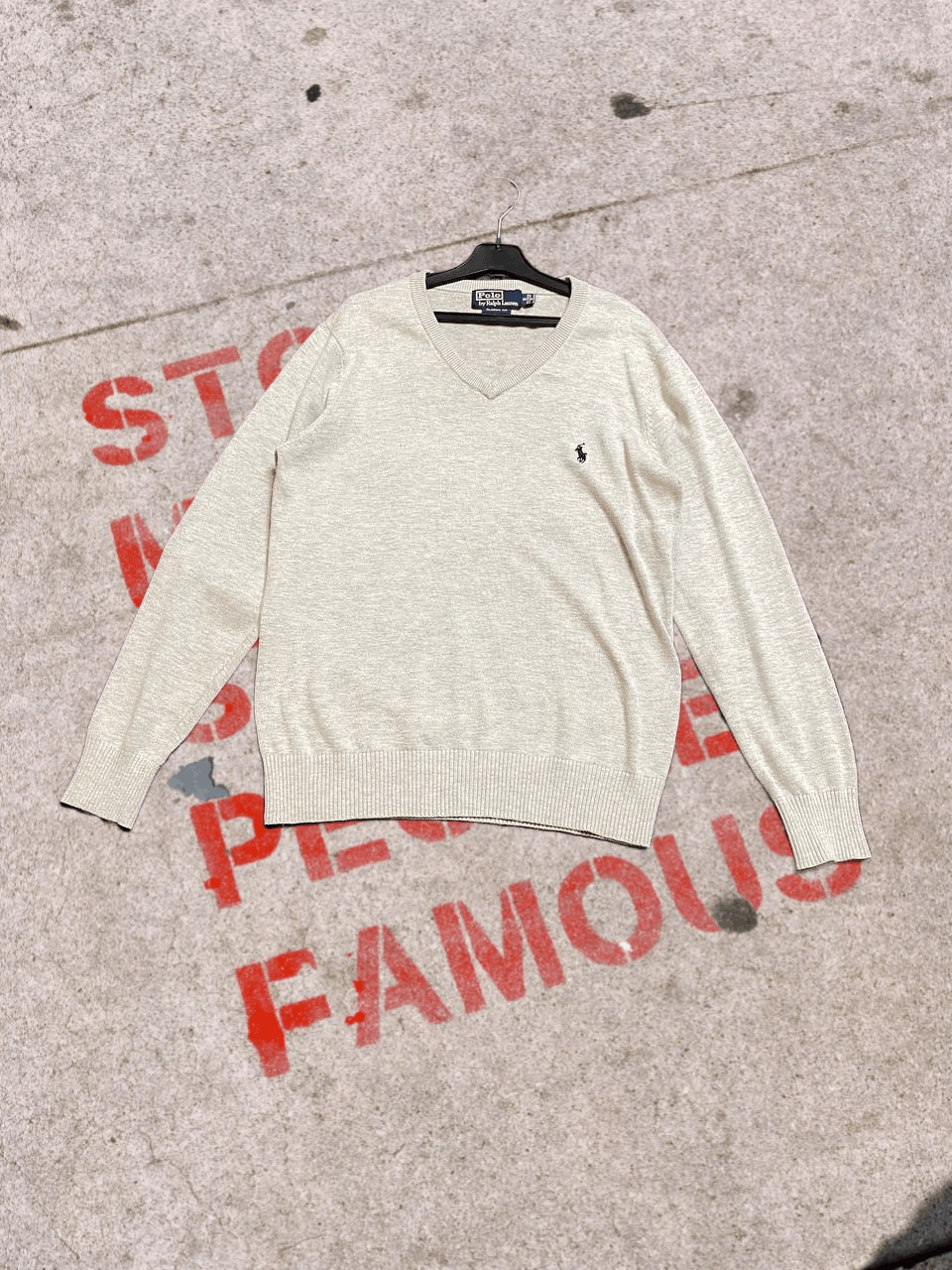 Polo Ralph Lauren 🎩 Vintage Polo Ralph Lauren Basic Knit Crewneck Sweater Y2K Size US S / EU 44-46 / 1 - 1 Thumbnail