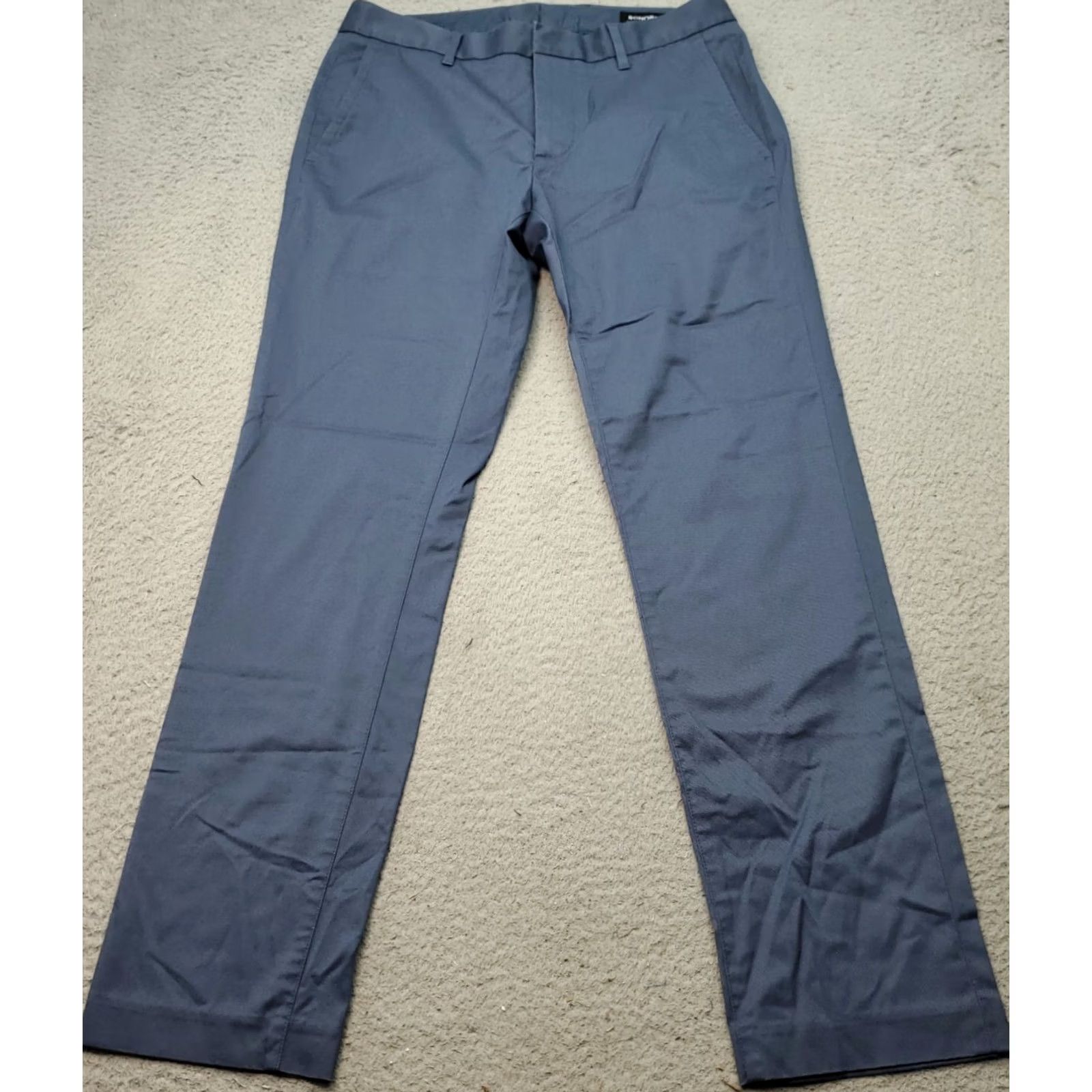 Bonobos VINTAGE Bonobos Dress Pants Men 30 Blue Tailored Slash Pocket Stretchy Flat Front Pants Mens Size US 30 / EU 46 - 2 Thumbnail