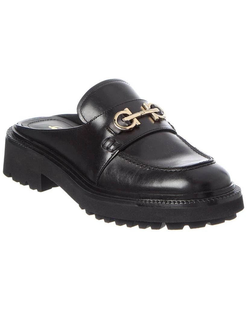 Salvatore Ferragamo o1y0426 Mules in Black Size US 9.5 / IT 39.5 - 2 Thumbnail