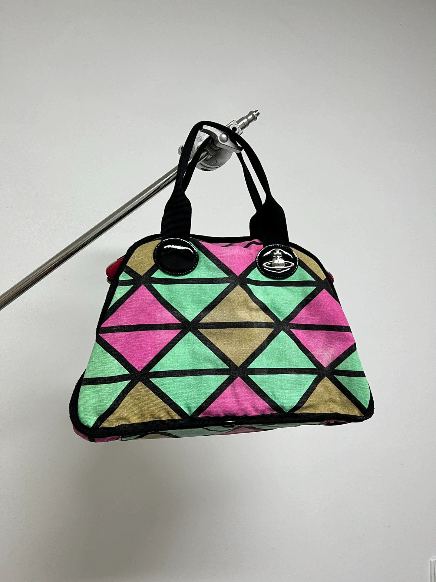 Vivienne Westwood Vivienne Westwood rare colorblock tote bag size free Size ONE SIZE - 2 Thumbnail