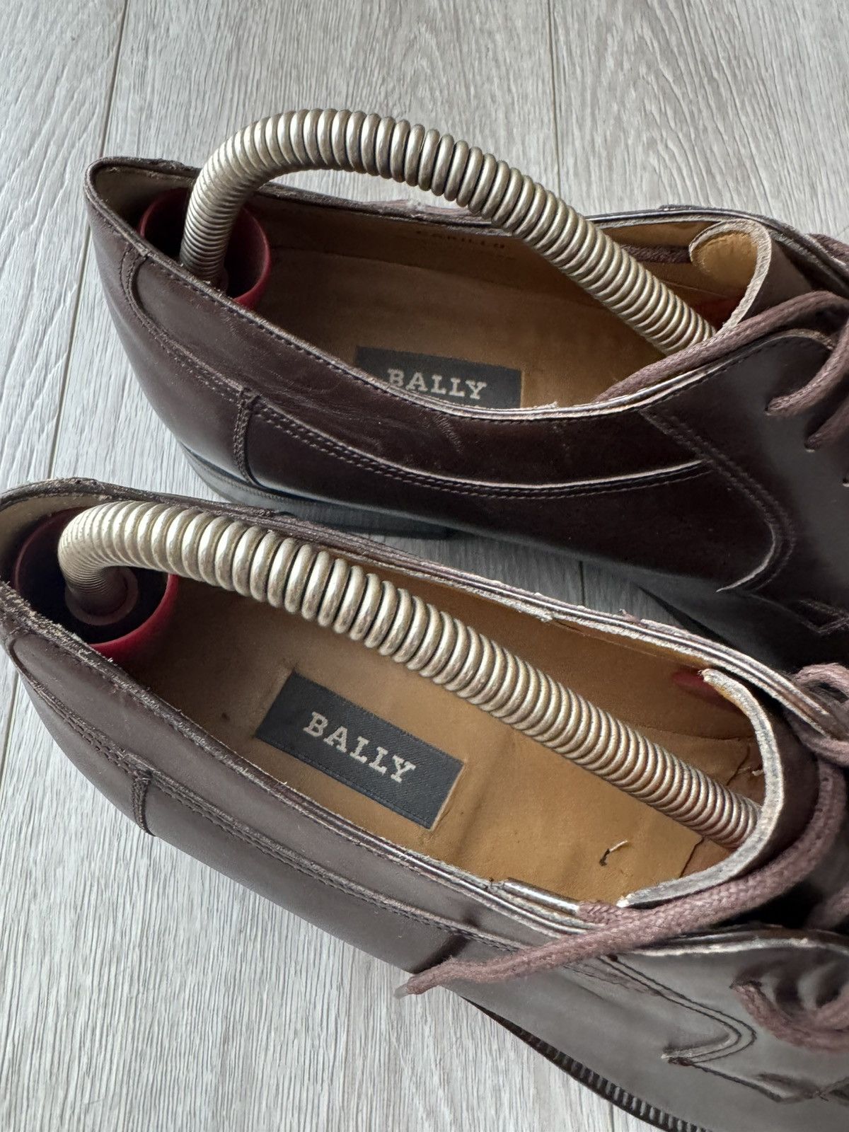 Bally Bally Werton Leather Penny Luxury Loafers Formal Shoes Size US 8 / EU 41 - 6 Thumbnail