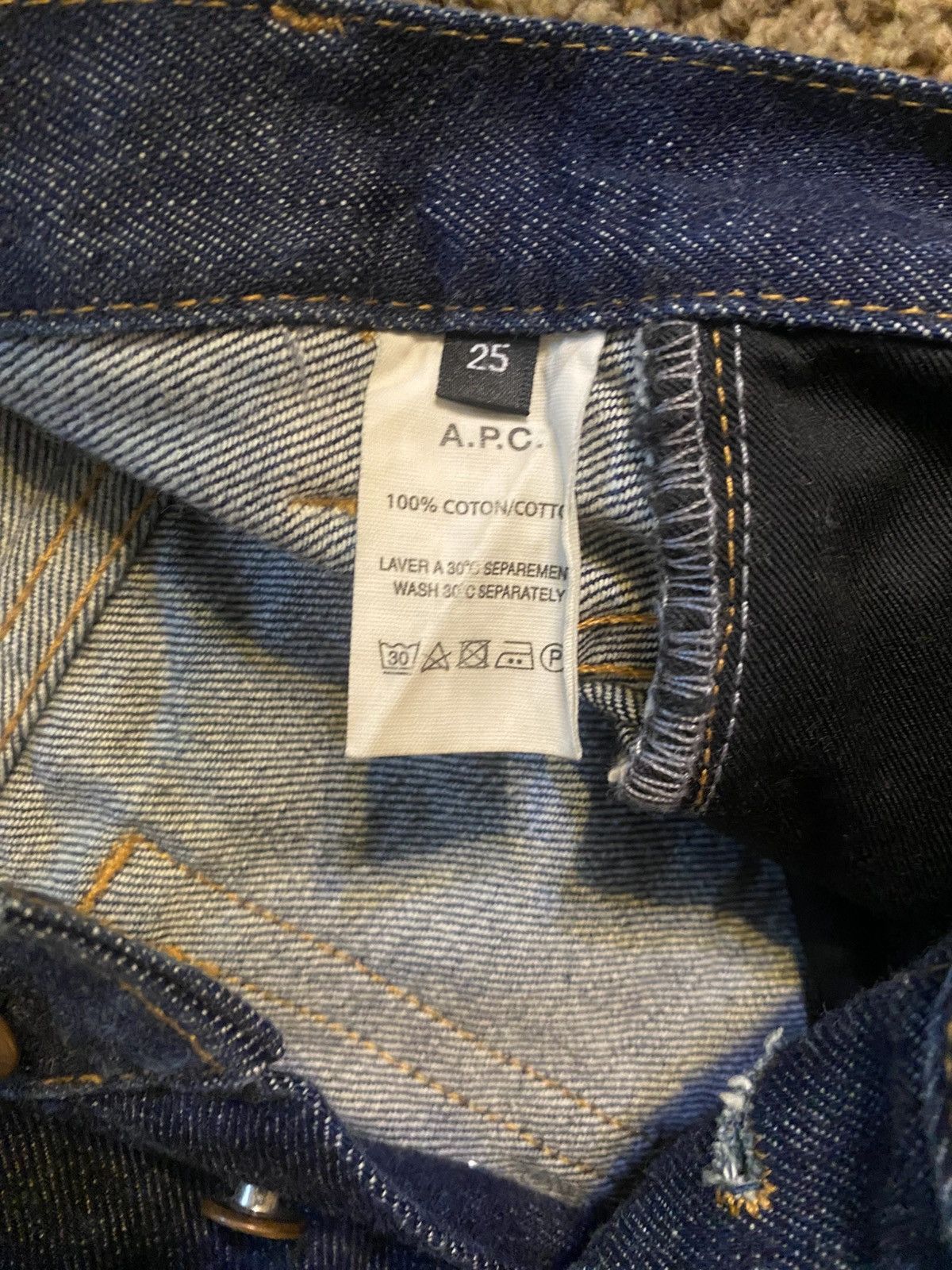 A.P.C. × Kanye West A.P.C X Kanye west denim pants Size US 26 / EU 42 - 6 Thumbnail