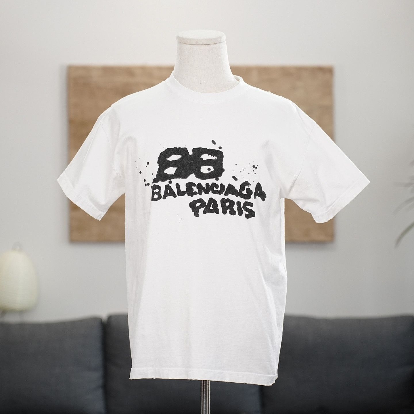 Balenciaga Balenciaga - Interlocking BB Logo Tee | Grailed