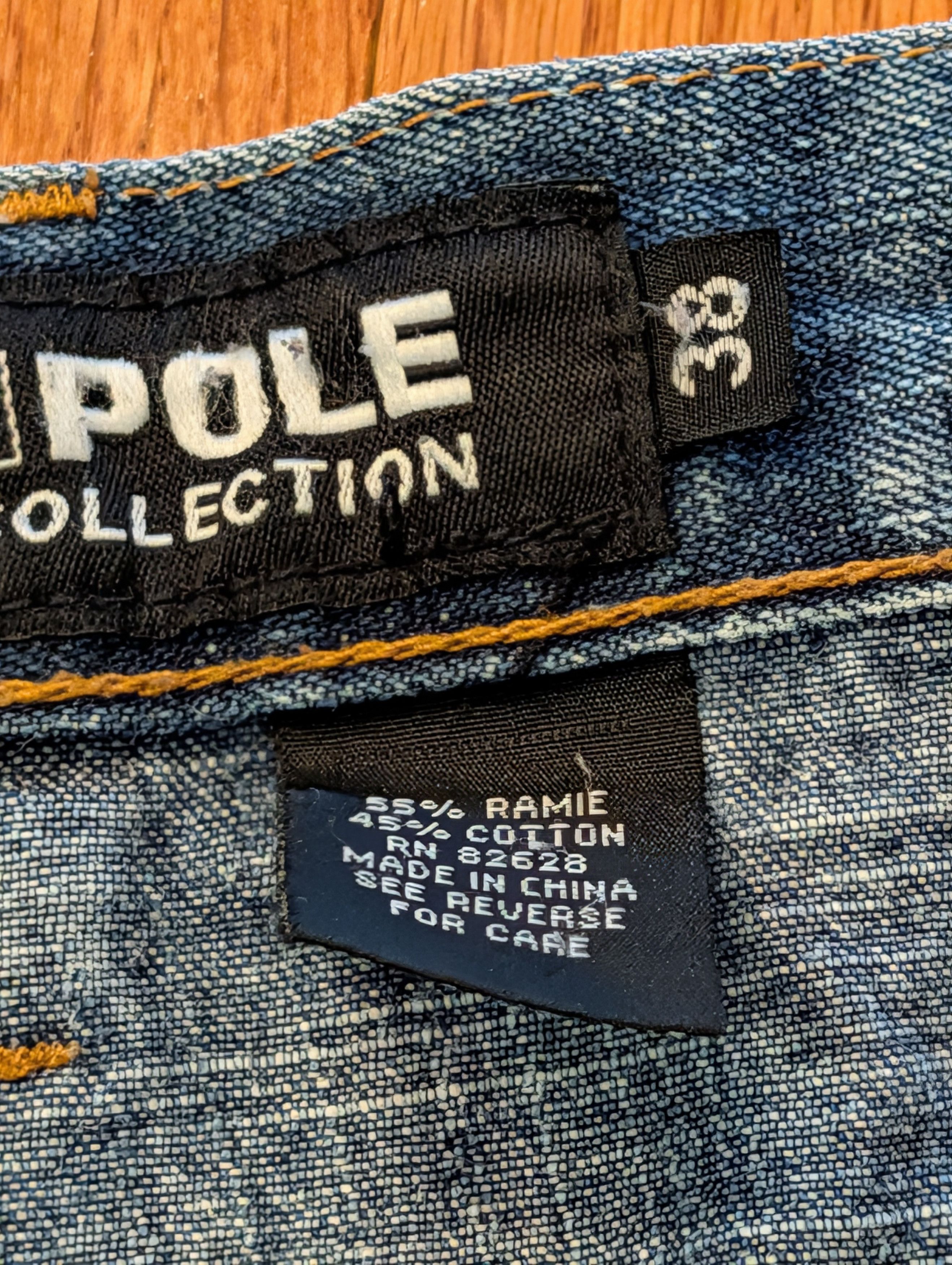 Southpole Vintage Y2K South Pole 38 Blue Baggy Cargo Denim Shorts Size US 38 / EU 54 - 5 Thumbnail