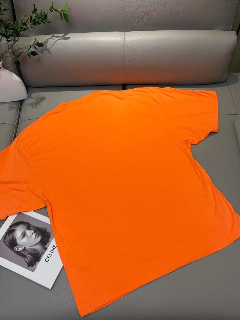 Balenciaga Balenciaga Orange Seven Language short sleeves 2505-Nextarr Size US S / EU 44-46 / 1 - 5 Thumbnail