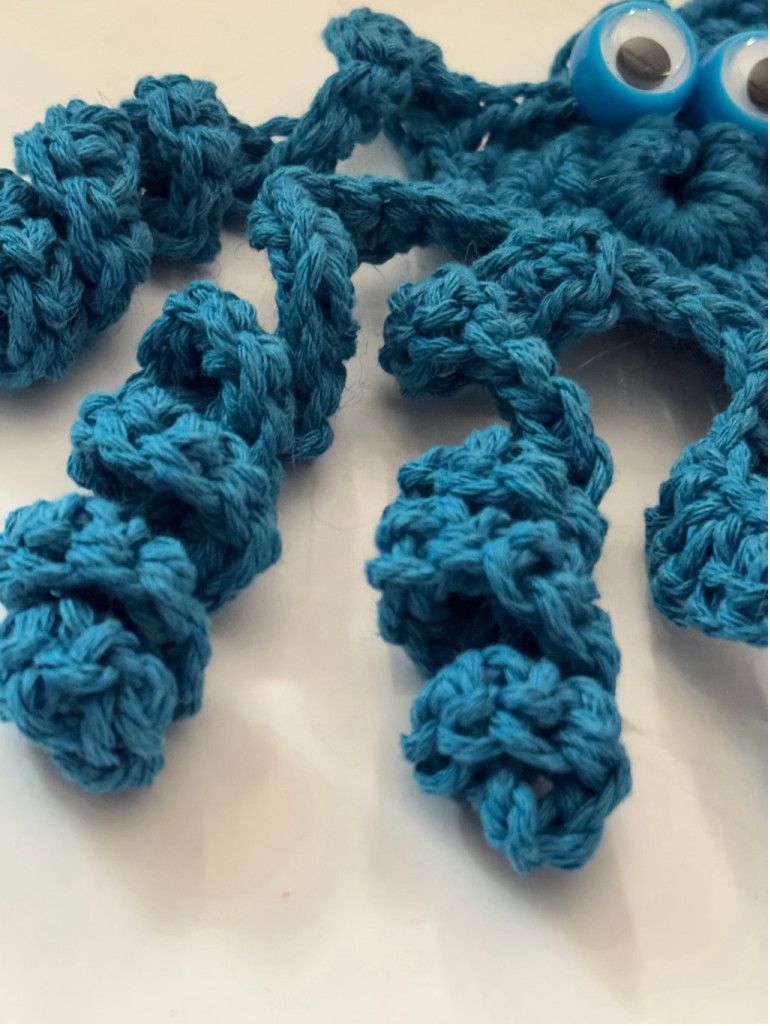 Handmade Crochet Octopus Toy – Handmade & Whimsical Size ONE SIZE - 6 Thumbnail