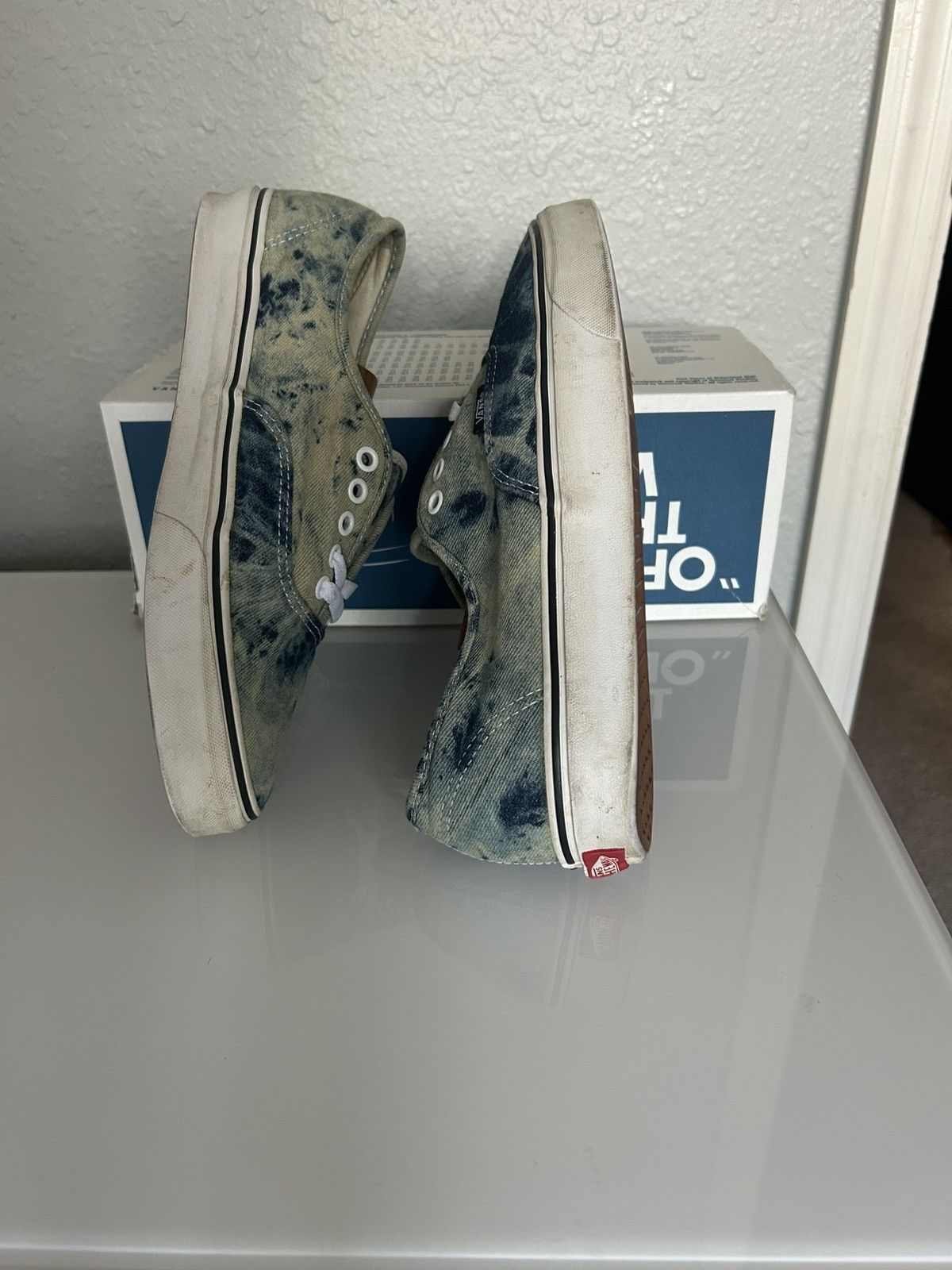 Vans Vans Authentic Bleach Denim Beach Wash Size US 9.5 / EU 42-43 - 5 Thumbnail