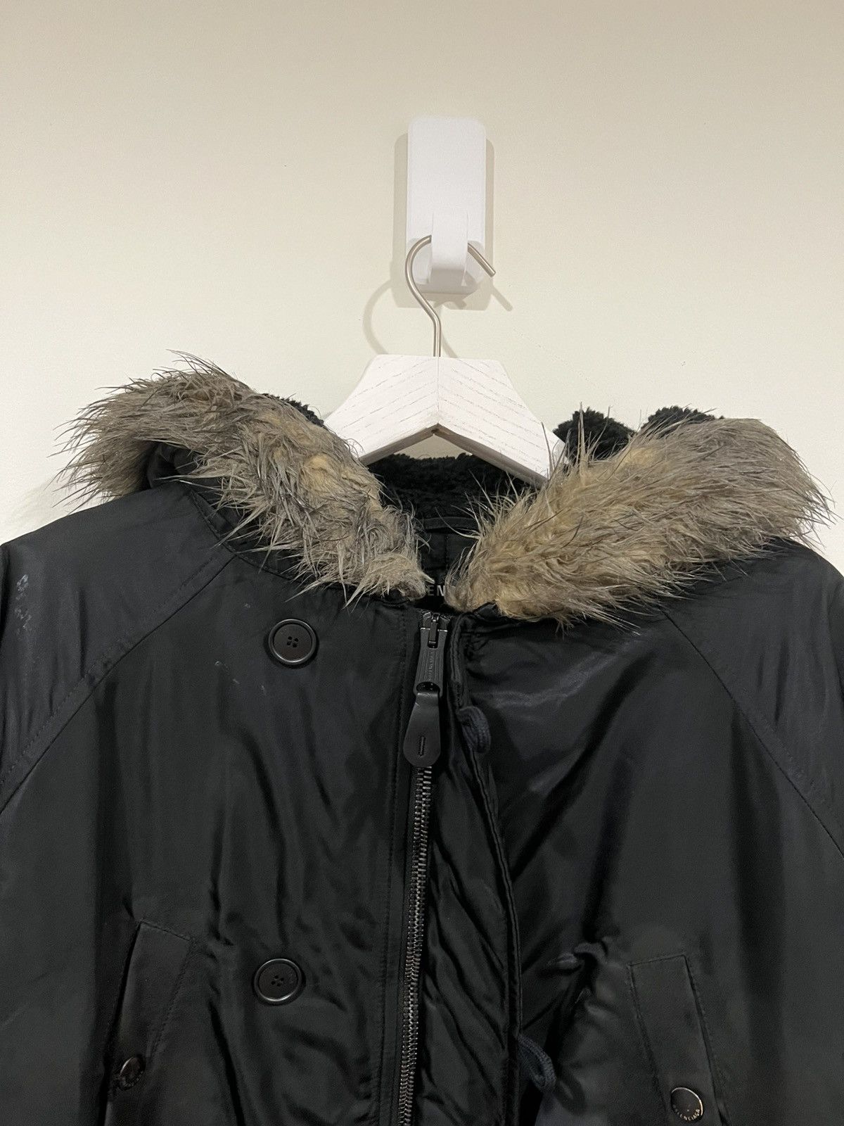 Balenciaga Fall23 Distressed Military Parka (50) Size US M / EU 48-50 / 2 - 4 Thumbnail