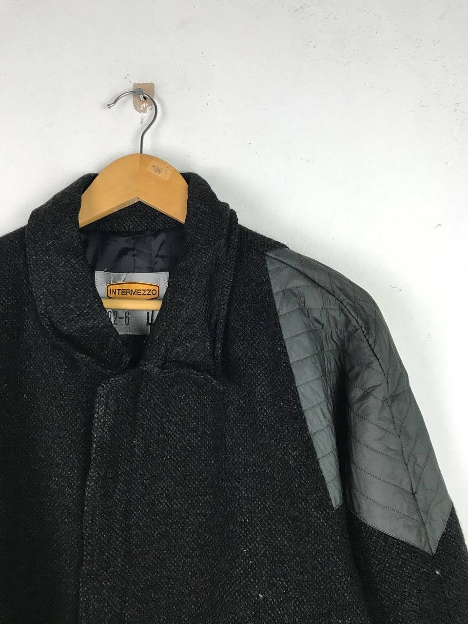 Japanese Brand × Vintage Vintage Rare design wool Bomber Intermezzo Jacket Size US L / EU 52-54 / 3 - 5 Thumbnail