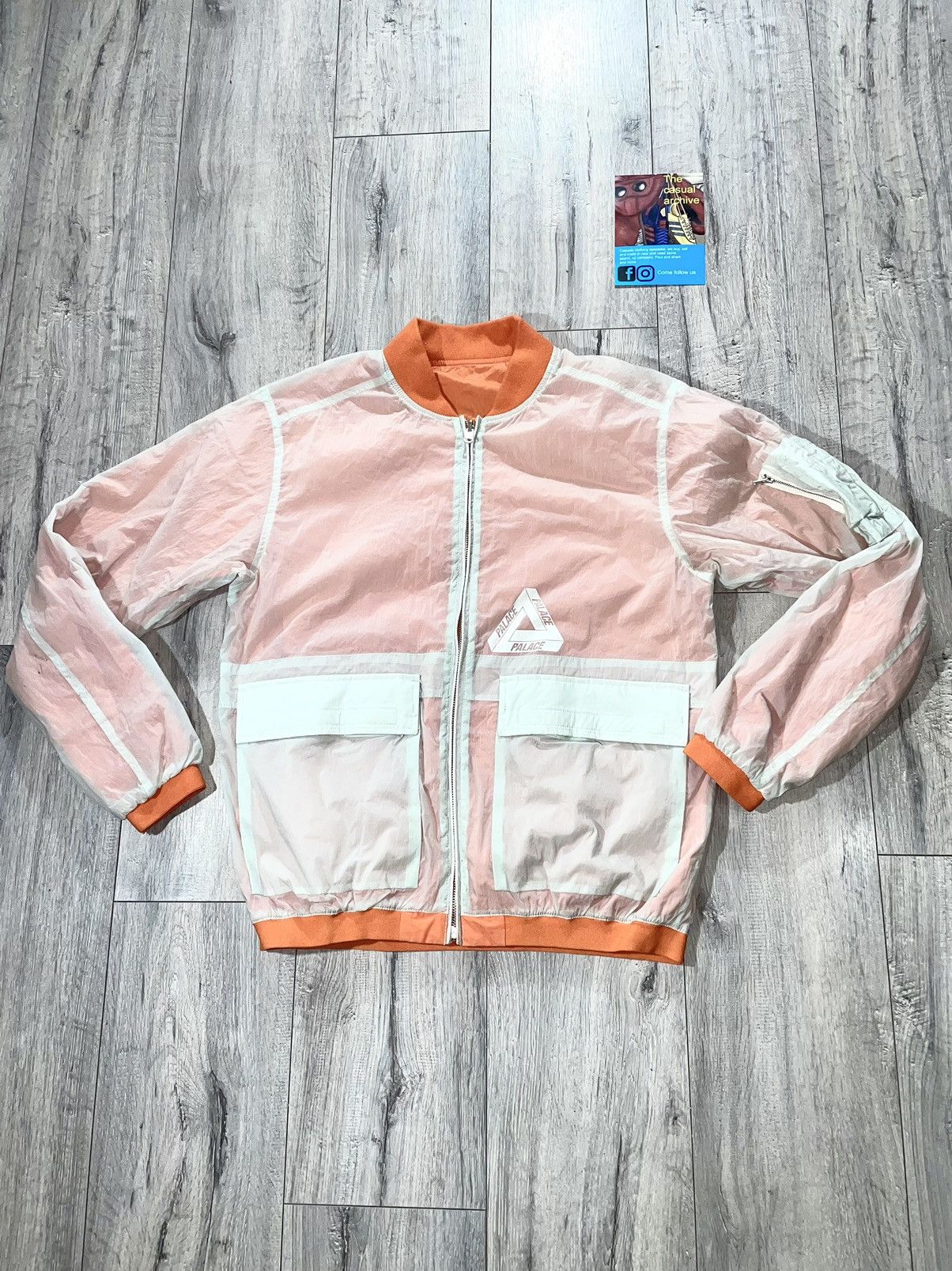 Palace reversible bomber