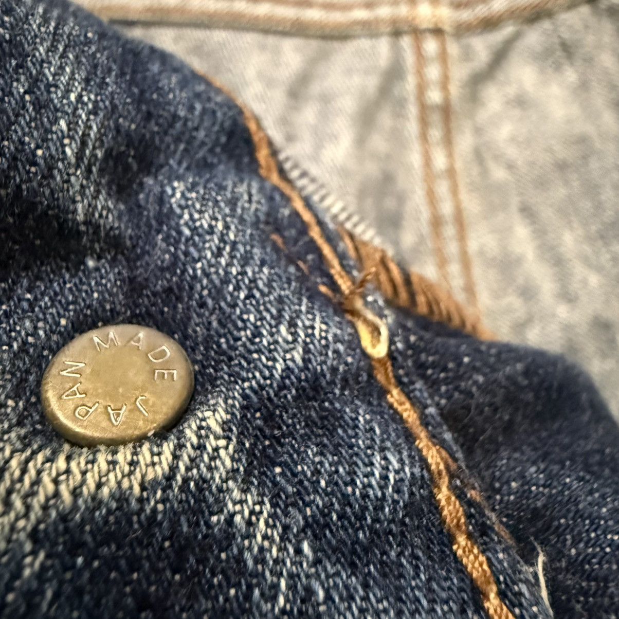 Denim & Co. Archive Japanese 90s Back Number Limited Edition Denim Size US 33 - 15 Thumbnail