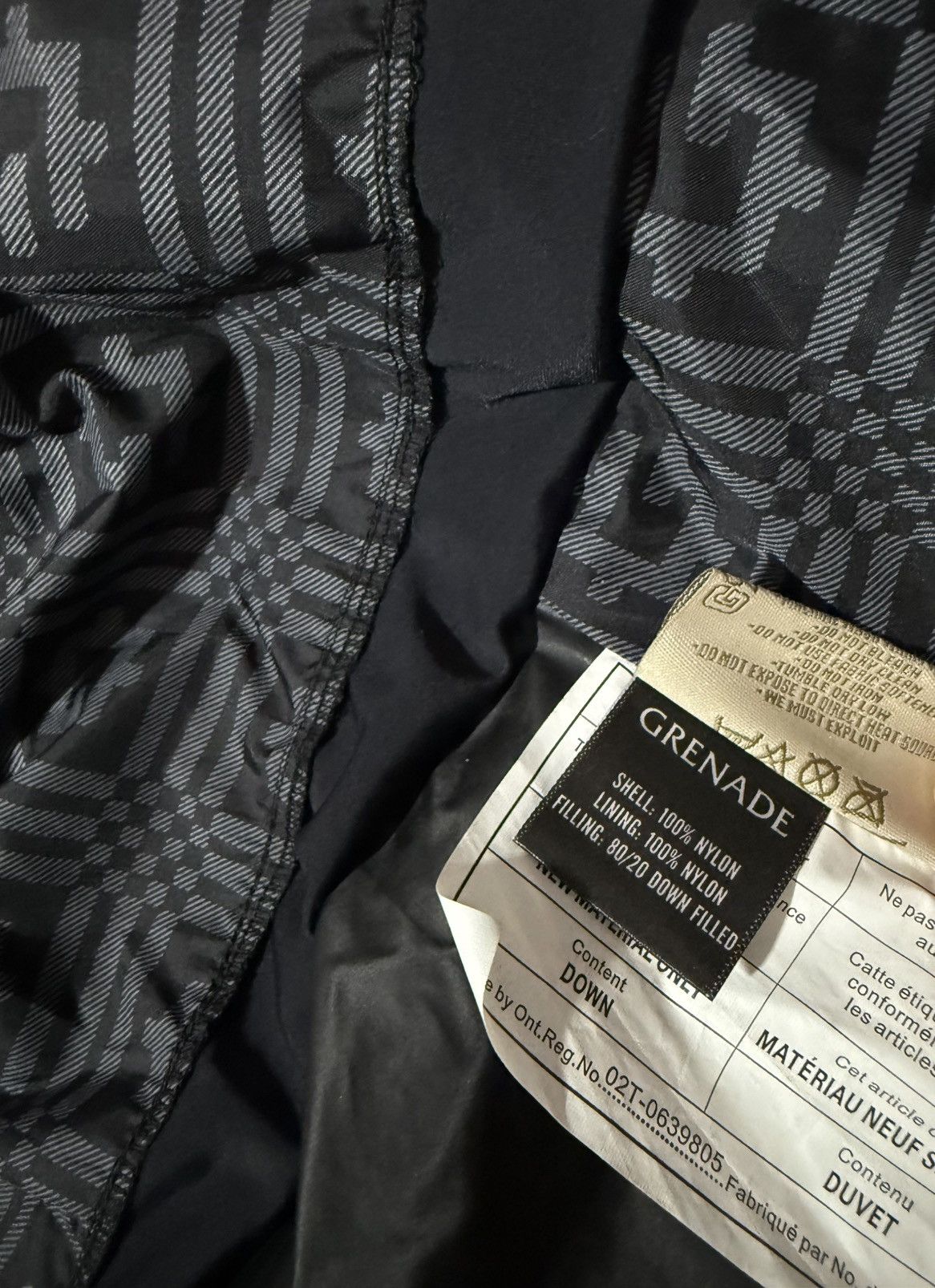 Grenade Vintage Y2K Grenade Logistics Jacket Down Ski Snow RARE Bio Size L / US 10 / IT 46 - 6 Thumbnail