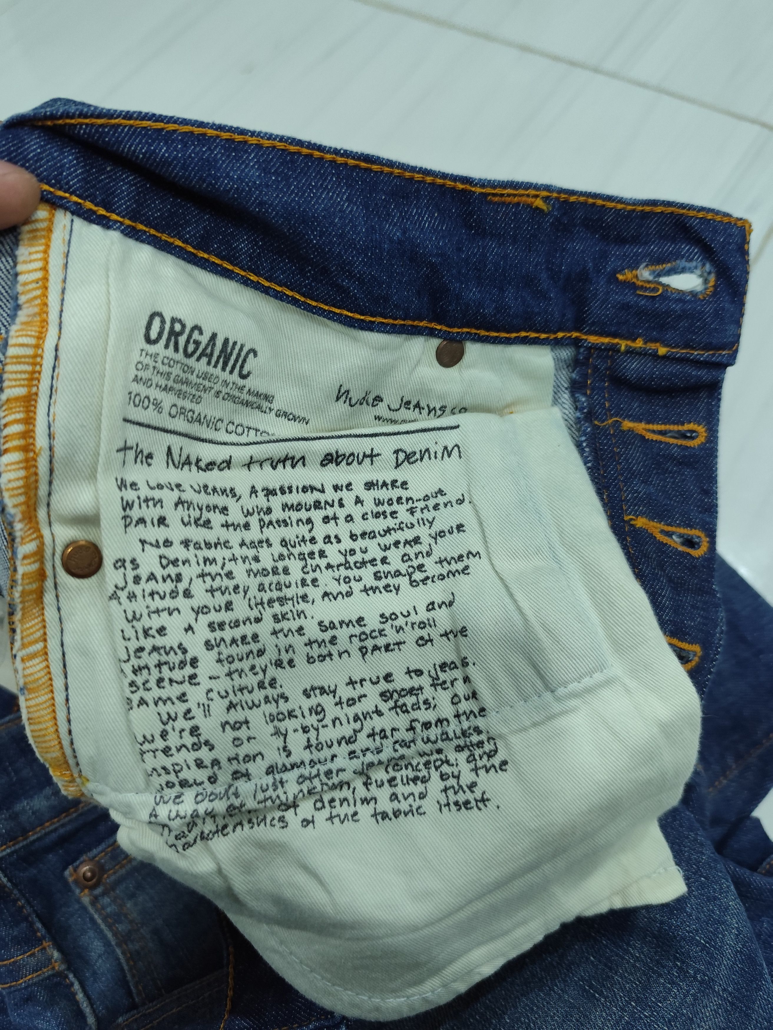 Nudie Jeans Nudie jeans Grim Tim Douglas Replica Size US 30 / EU 46 - 7 Thumbnail