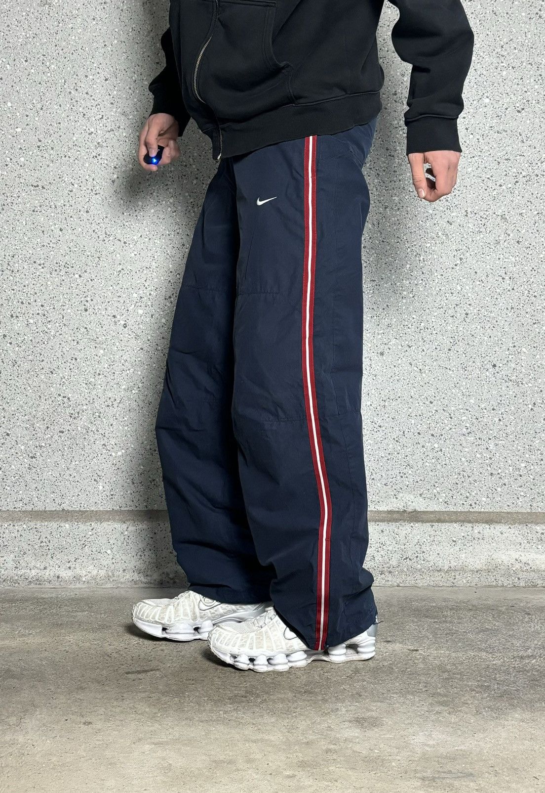 Nike × Vintage Nike Vintage y2k Jacket swoosh ⭐️RARE⭐️ Size US 32 / EU 48 - 3 Thumbnail
