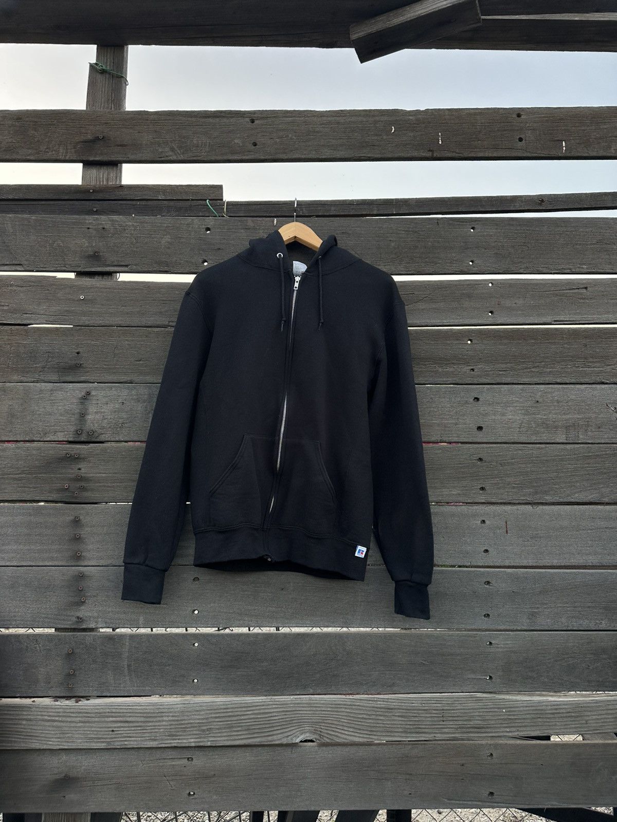 Russell Athletic Russell Athletic Black Zip Up Hoodie Size US M / EU 48-50 / 2 - 1 Thumbnail