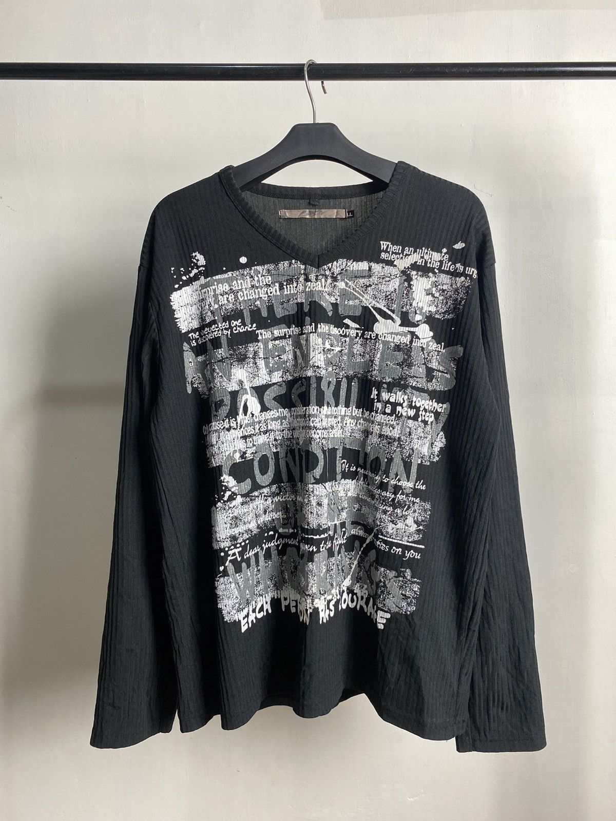 Black Label Jpn Poem Rock Longsleeve