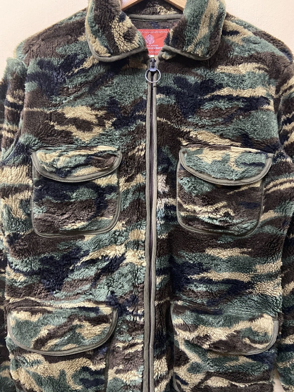 Avirex Avirex Officers Uniform Camouflage Fleece Jacket Size US S / EU 44-46 / 1 - 2 Thumbnail