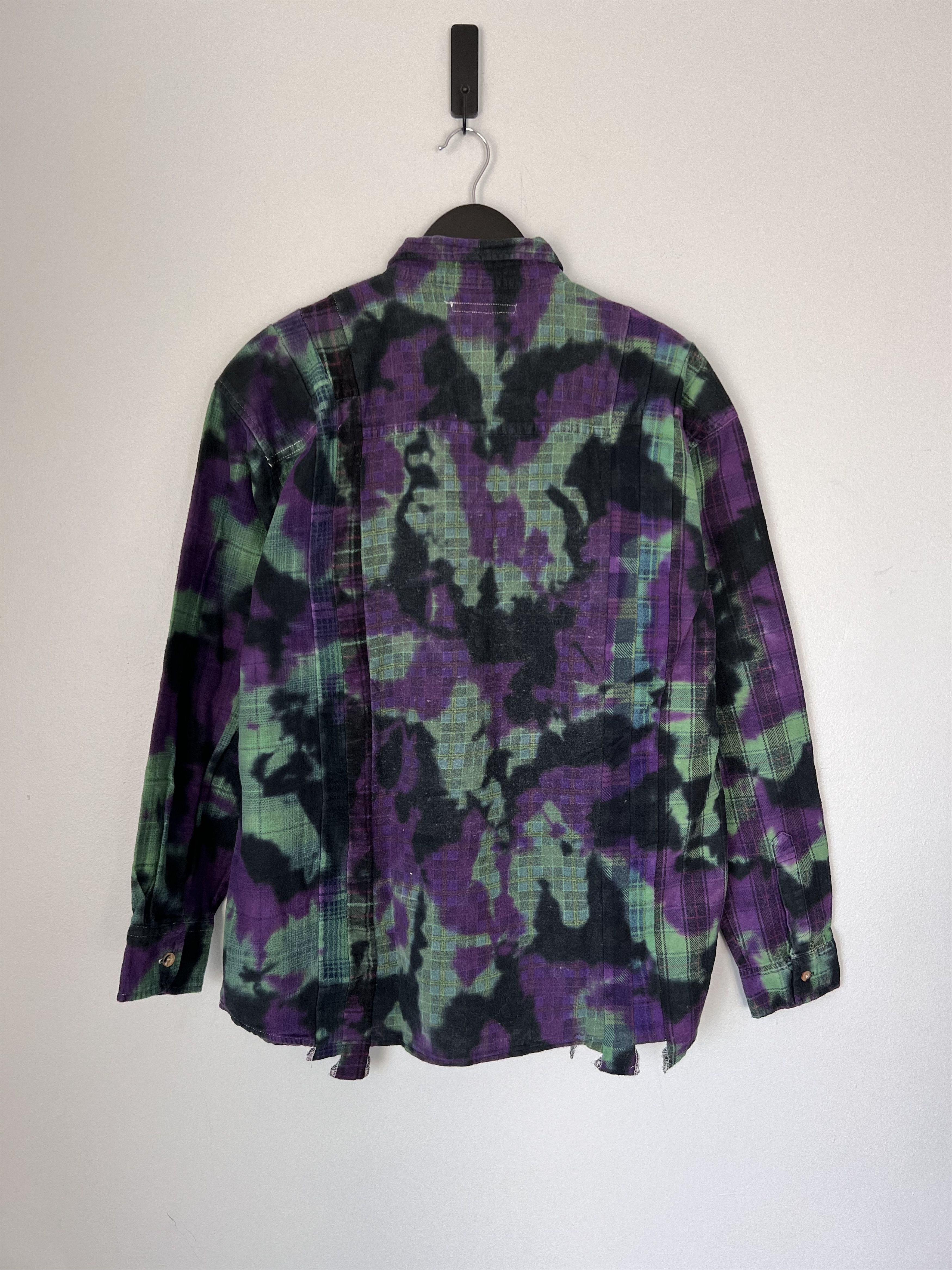 Needles Needles Rebuild 7 Cuts Flannel in Tie Dye Size US XL / EU 56 / 4 - 5 Thumbnail