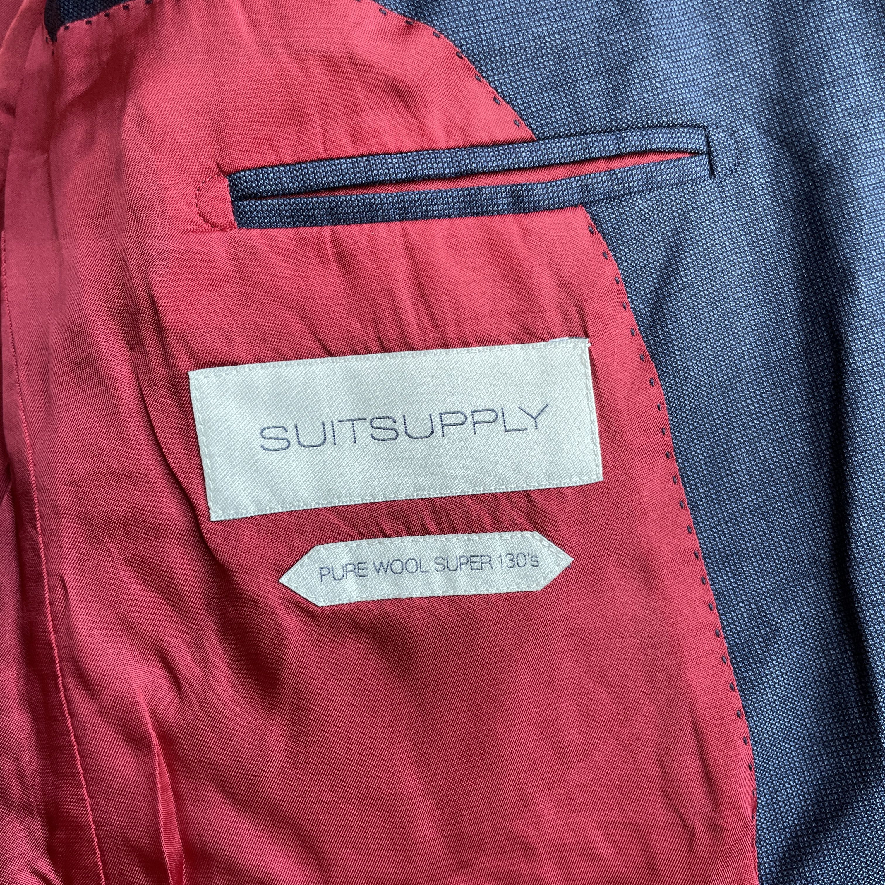 Suitsupply Suitsupply Sienna Single Breasted Wool Suit Jacket Blazer Size 38R - 7 Thumbnail