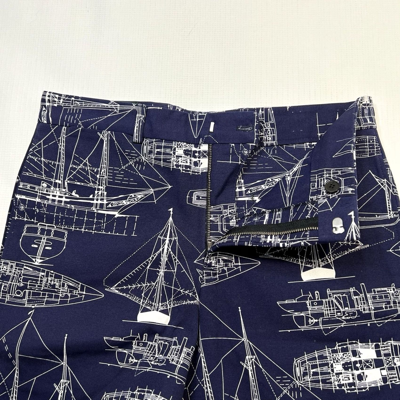 Vintage Gitman Bros Shorts Sail Boat Print Chinos 100% Cotton Made in USA Size 30 Size US 30 / EU 46 - 6 Thumbnail