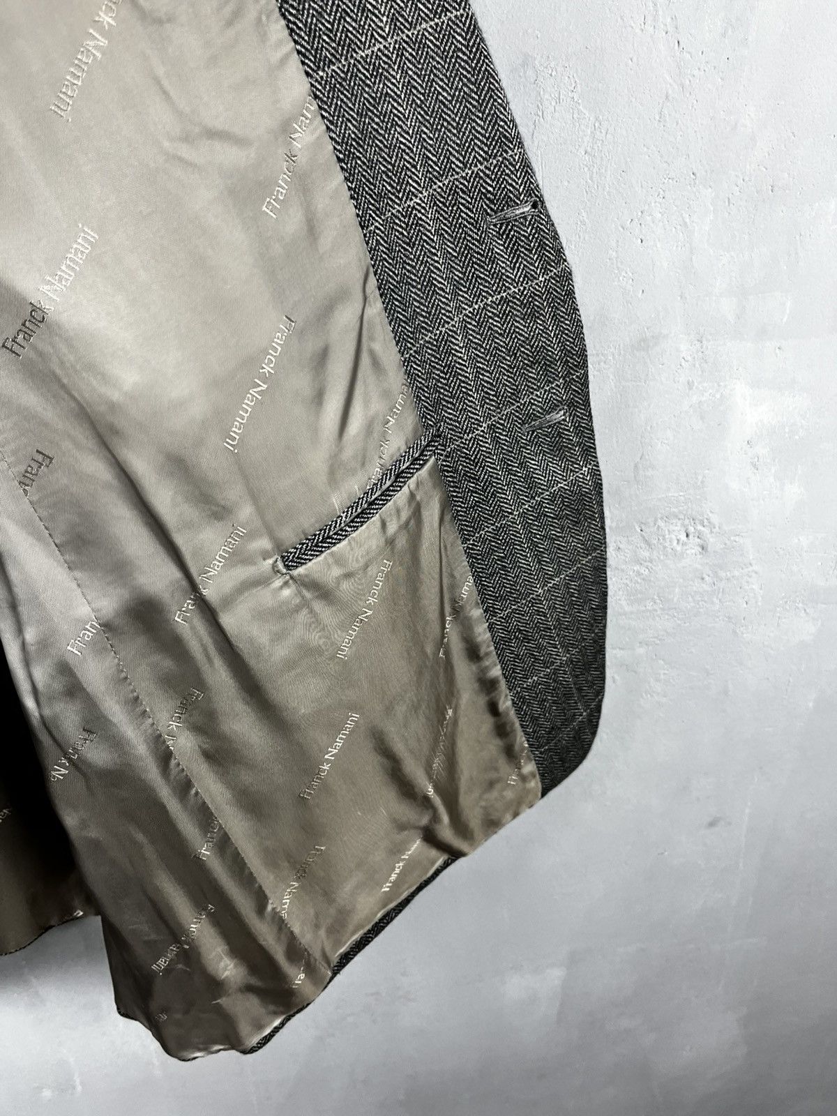 Franck Namani Franck Namani Ultimum Cashmere Blazer Size 40L - 16 Thumbnail