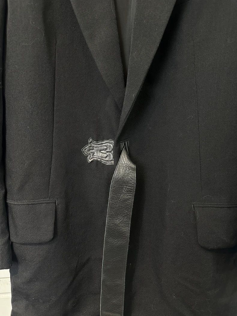 Yohji Yamamoto yohji yamamoto Leather rope coat of the same style in 05AW Size US XL / EU 56 / 4 - 4 Thumbnail