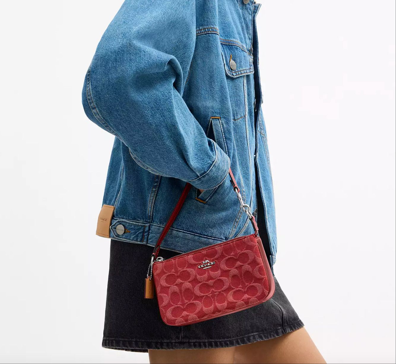 Coach Nolita 19 In Signature Denim CCZ48 Size ONE SIZE - 8 Thumbnail