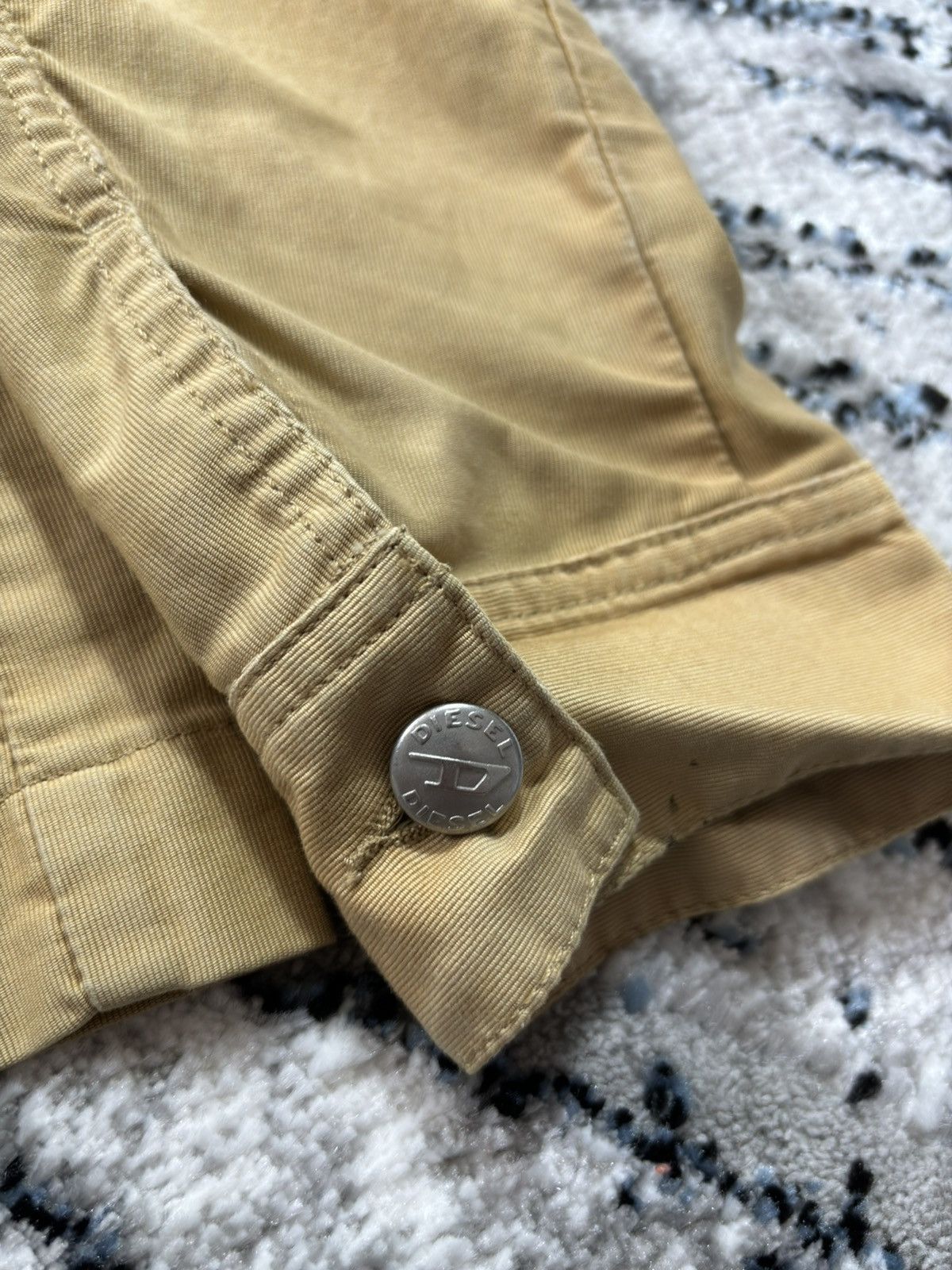 Diesel × Japanese Brand Vintage DIESEL Sun Faded Distressed Bomber Jacket Y2K 90s Size US M / EU 48-50 / 2 - 8 Thumbnail