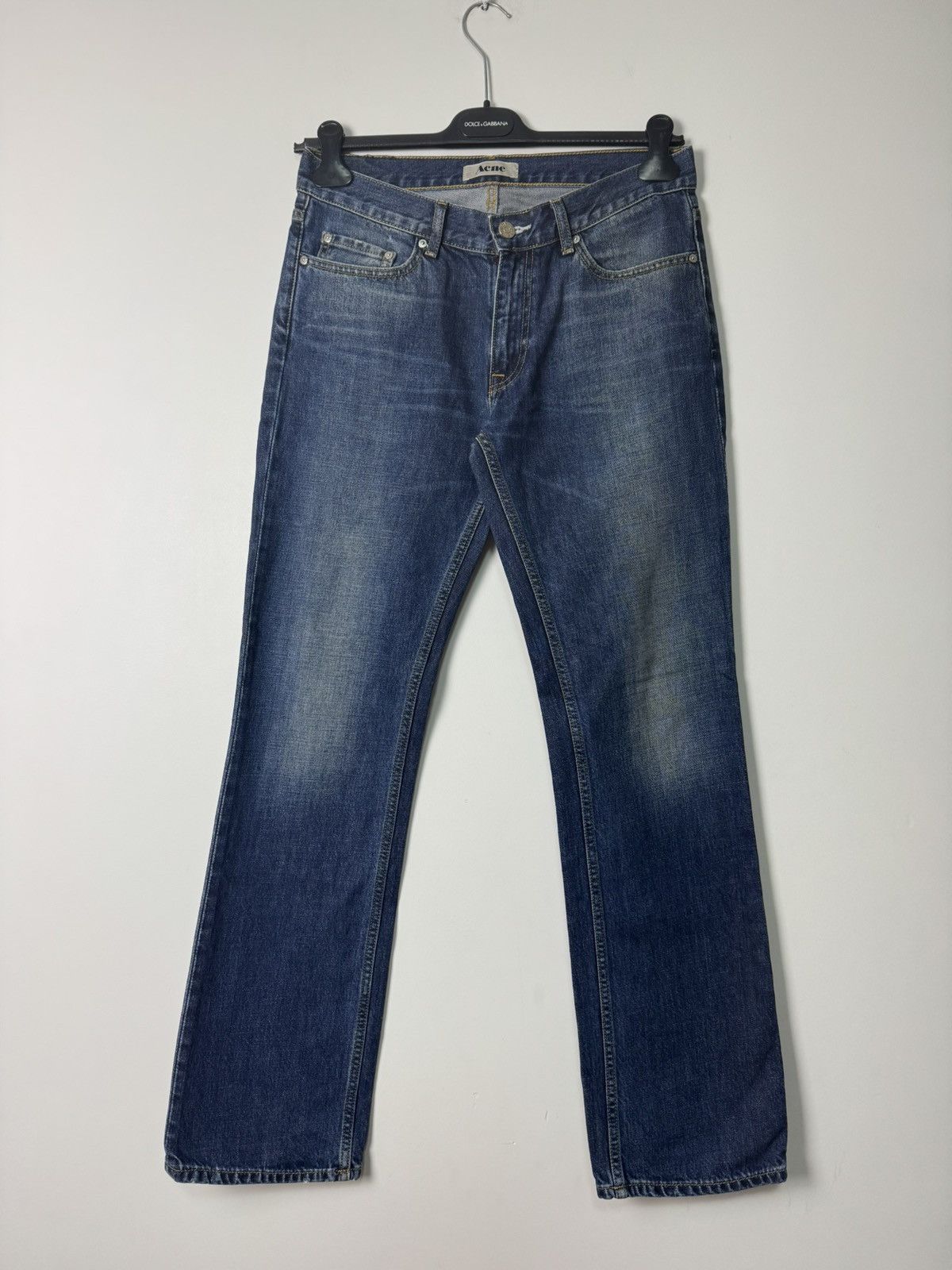 Acne Studios Vintage Acne Studios Mic Basic Blue Jeans Washed Size US 32 / EU 48 - 1 Thumbnail