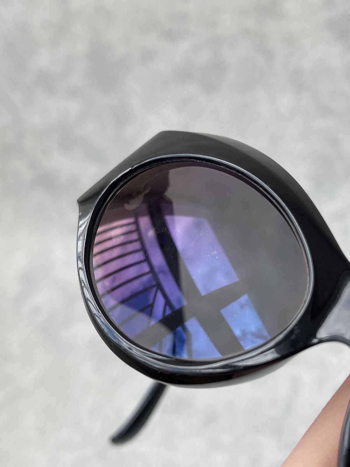 Versace 90s Vintage Gianni Versace T74/B Rhinestone Greca Sunglasses Size ONE SIZE - 13 Thumbnail