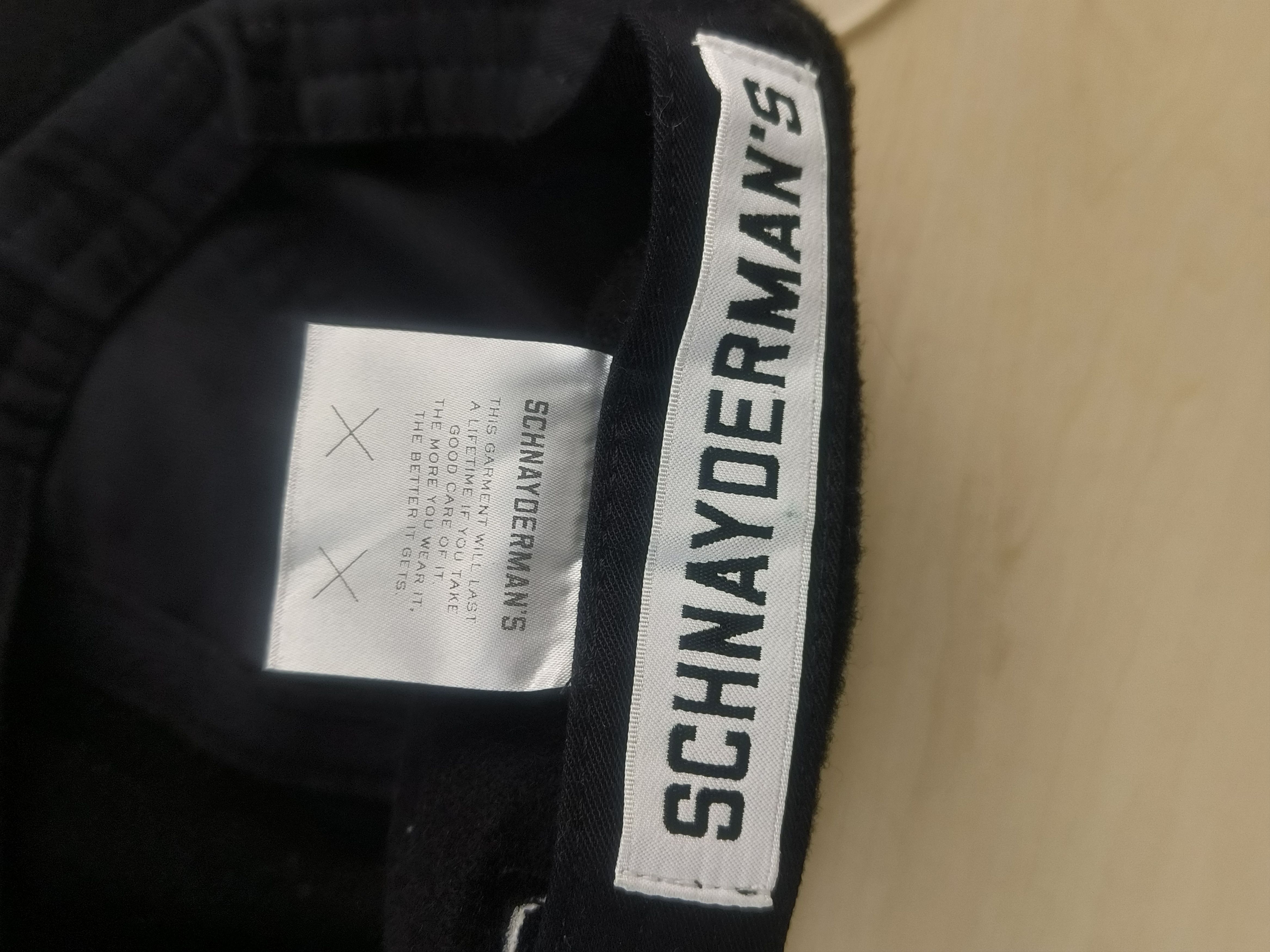 Schnaydermans Schnayderman's SCH! Wool Baseball Tonal Logo Adjustable Cap Size ONE SIZE - 4 Thumbnail