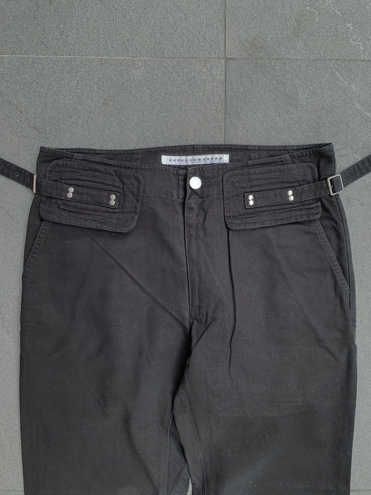 Issey Miyake Sunaokuwahara Cargo Pocket Trousers Size US 30 / EU 46 - 4 Thumbnail