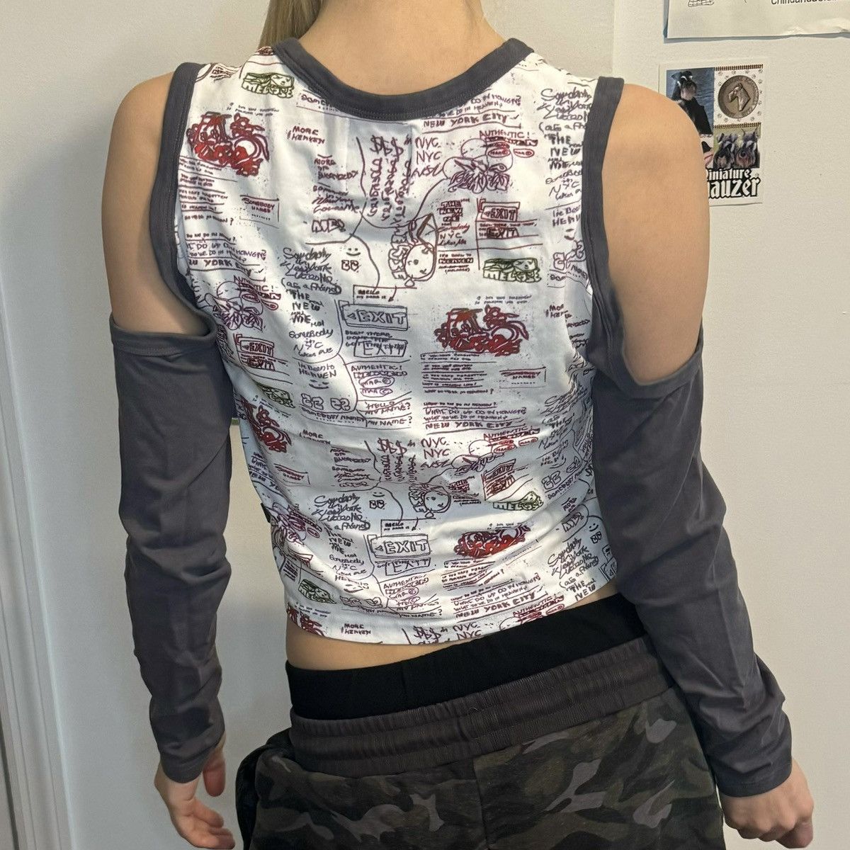Heaven by Marc Jacobs Heaven by Marc Jacobs Shoulderless Crop Top Size M / US 6-8 / IT 42-44 - 3 Thumbnail