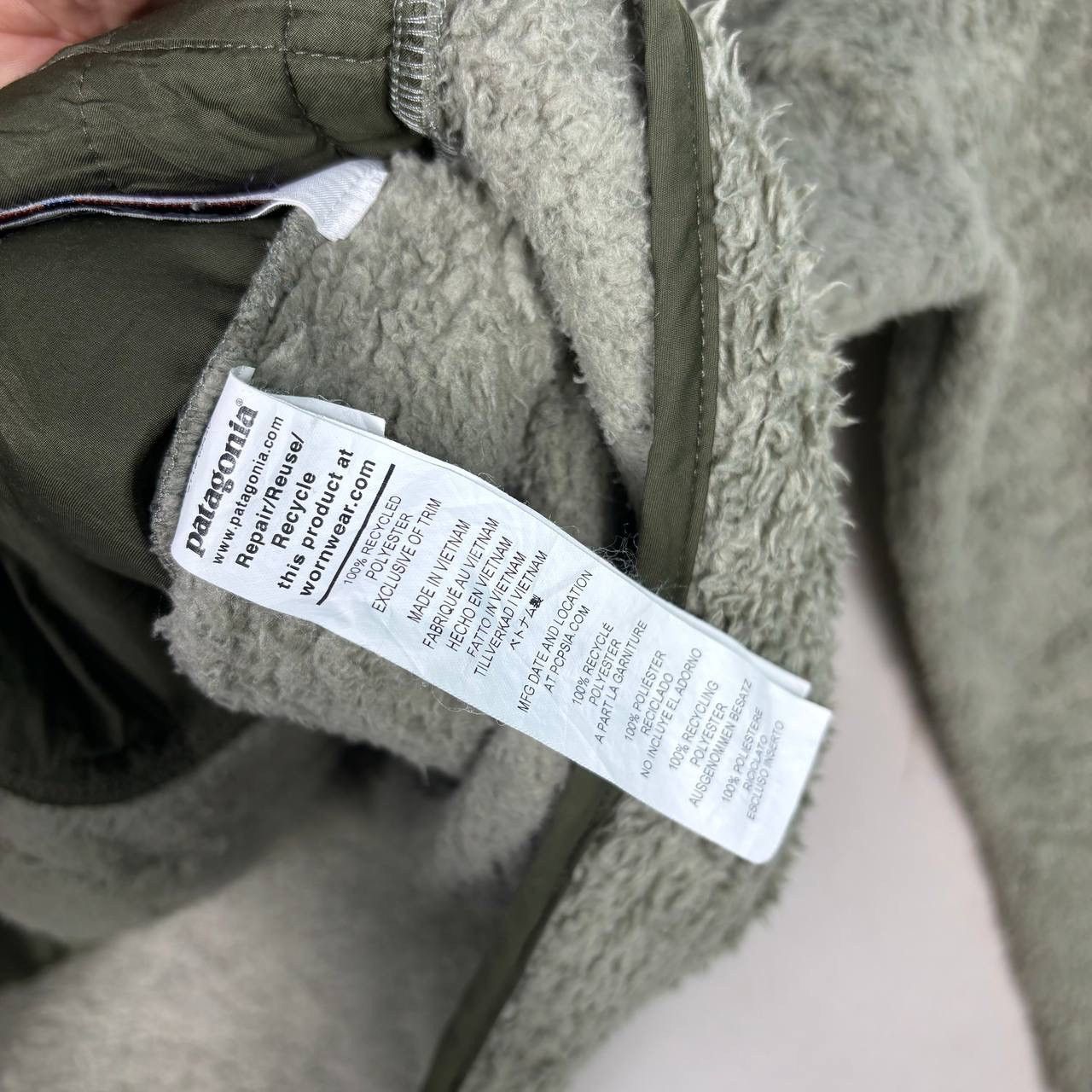 Patagonia Patagonia Girls' Retro Pile Fleece Jacket Olive Green Size S / US 4 / IT 40 - 6 Thumbnail
