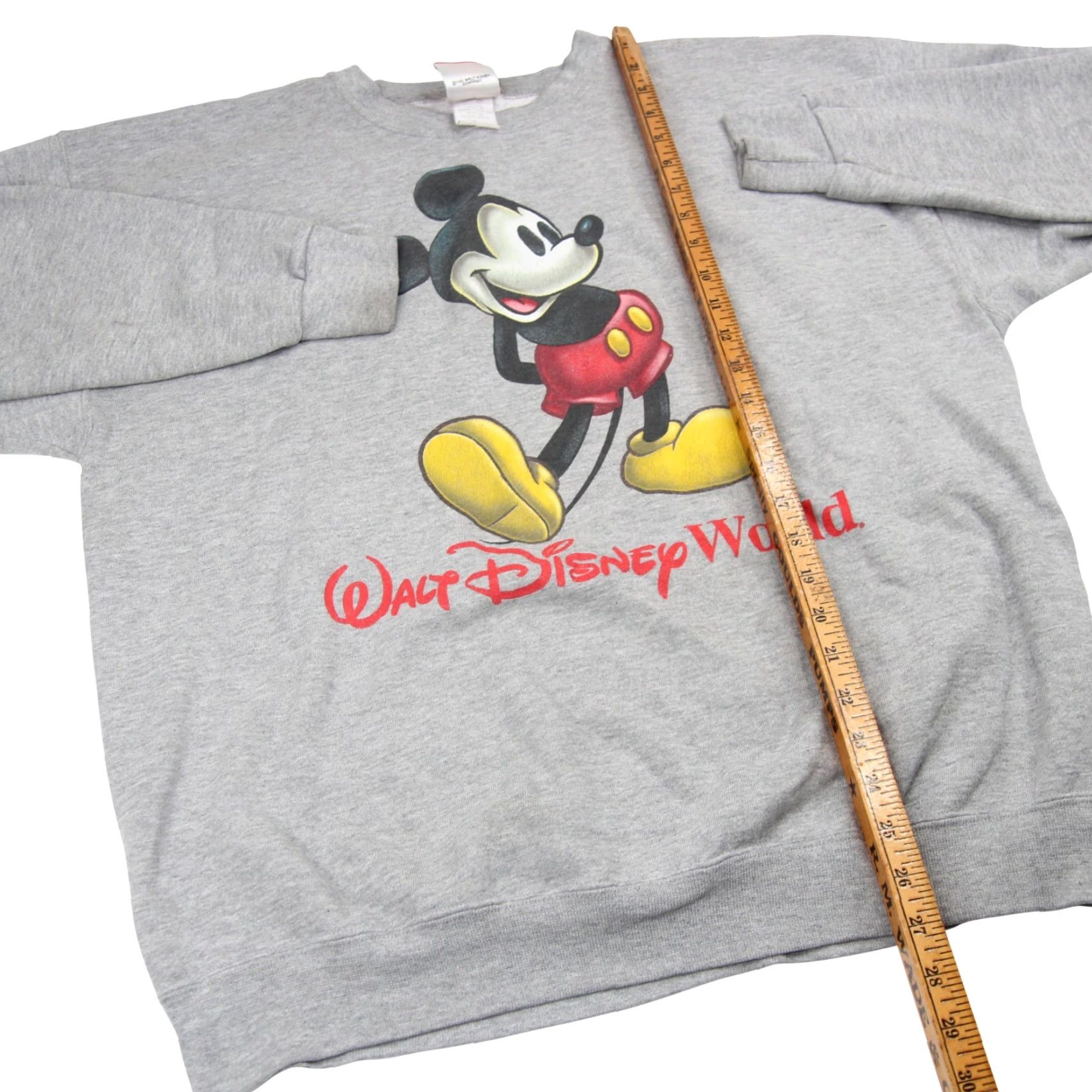 Disney VINTAGE Disney Mickey Mouse Mens XL Graphic Sweatshirt USA Made 90s Grey Size US XL / EU 56 / 4 - 7 Thumbnail