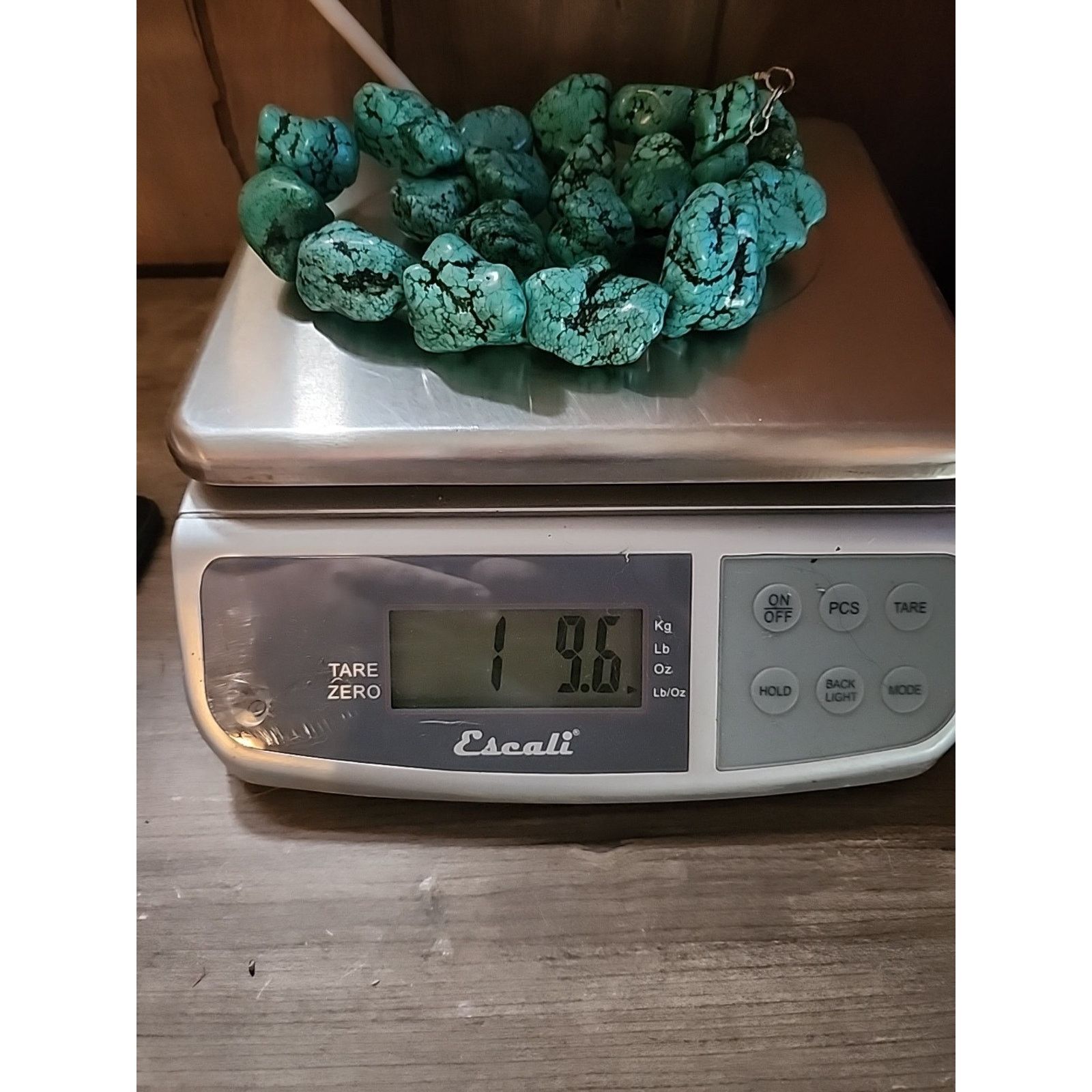 Other Large Natural Turquoise Necklace 1 Pound 9.6 Oz Total Weight Size ONE SIZE - 9 Thumbnail