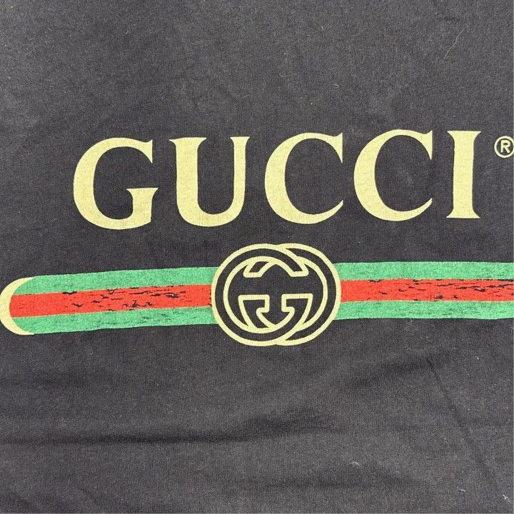 Gucci Gucci Logo Print Short Sleeve T-Shirt-2507 Size S / US 4 / IT 40 - 4 Thumbnail