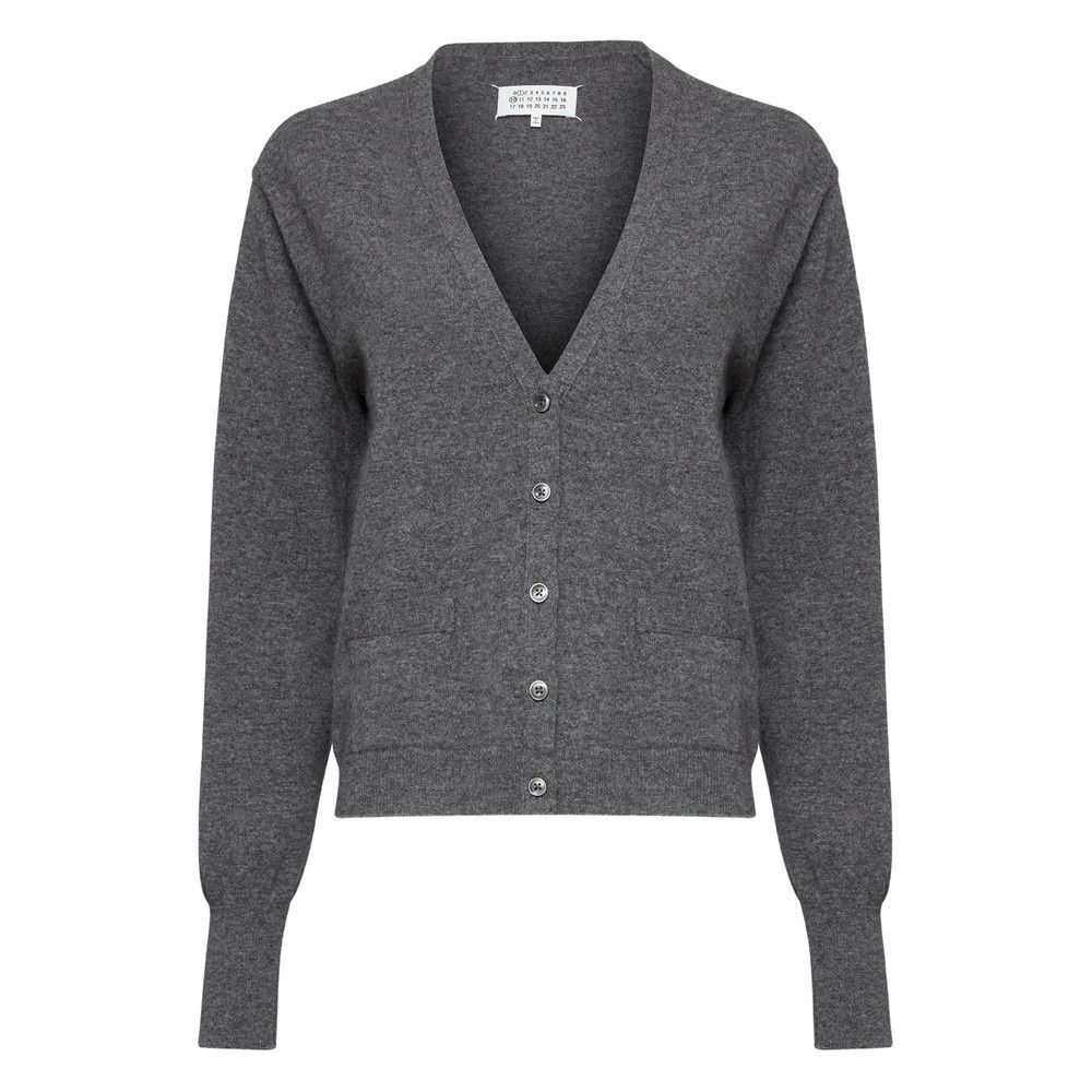 Maison Margiela Maison Margiela GREY Knitwear - Cardigans Size S / US 4 / IT 40 - 1 Thumbnail