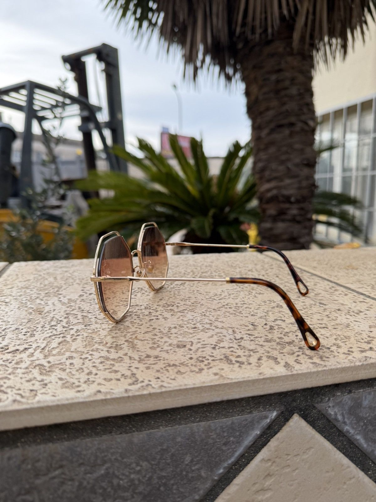 Dior Dior Sunglasses Gold Vintage Size ONE SIZE - 3 Thumbnail