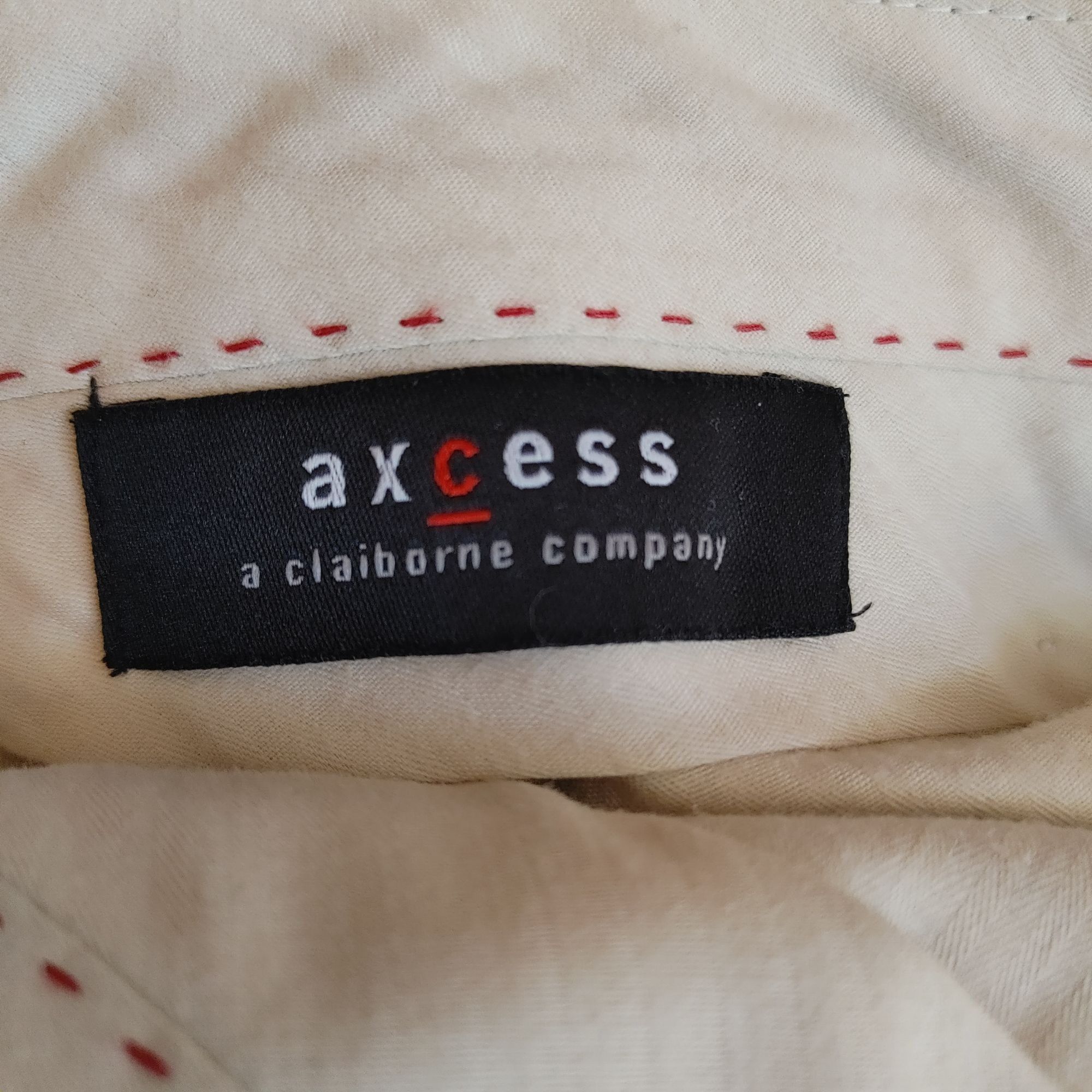 Other Axcess Wool Pinstripe Straight Leg Slacks - Gray Men's Size Size 36R - 2 Thumbnail
