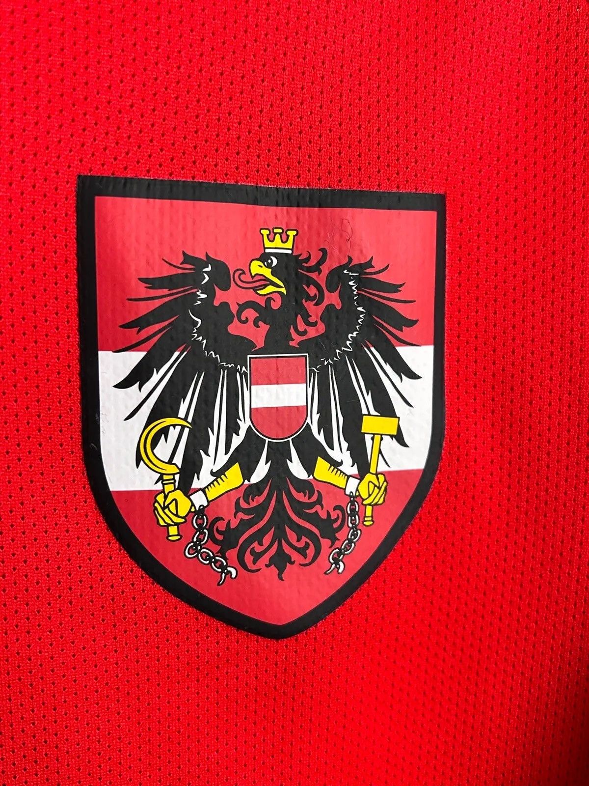 Puma 00s Vintage Austria 2008 #12 Player Issue Home Kit Jersey Size US M / EU 48-50 / 2 - 4 Thumbnail