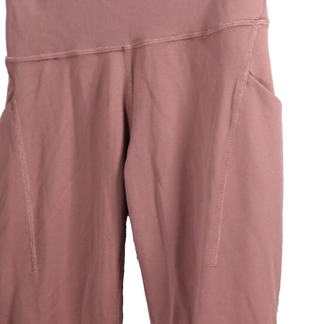Designer Lululemon Women 4 Pink Brown Wunder Train High-Rise Legging Size 27" / US 4 / IT 40 - 6 Thumbnail