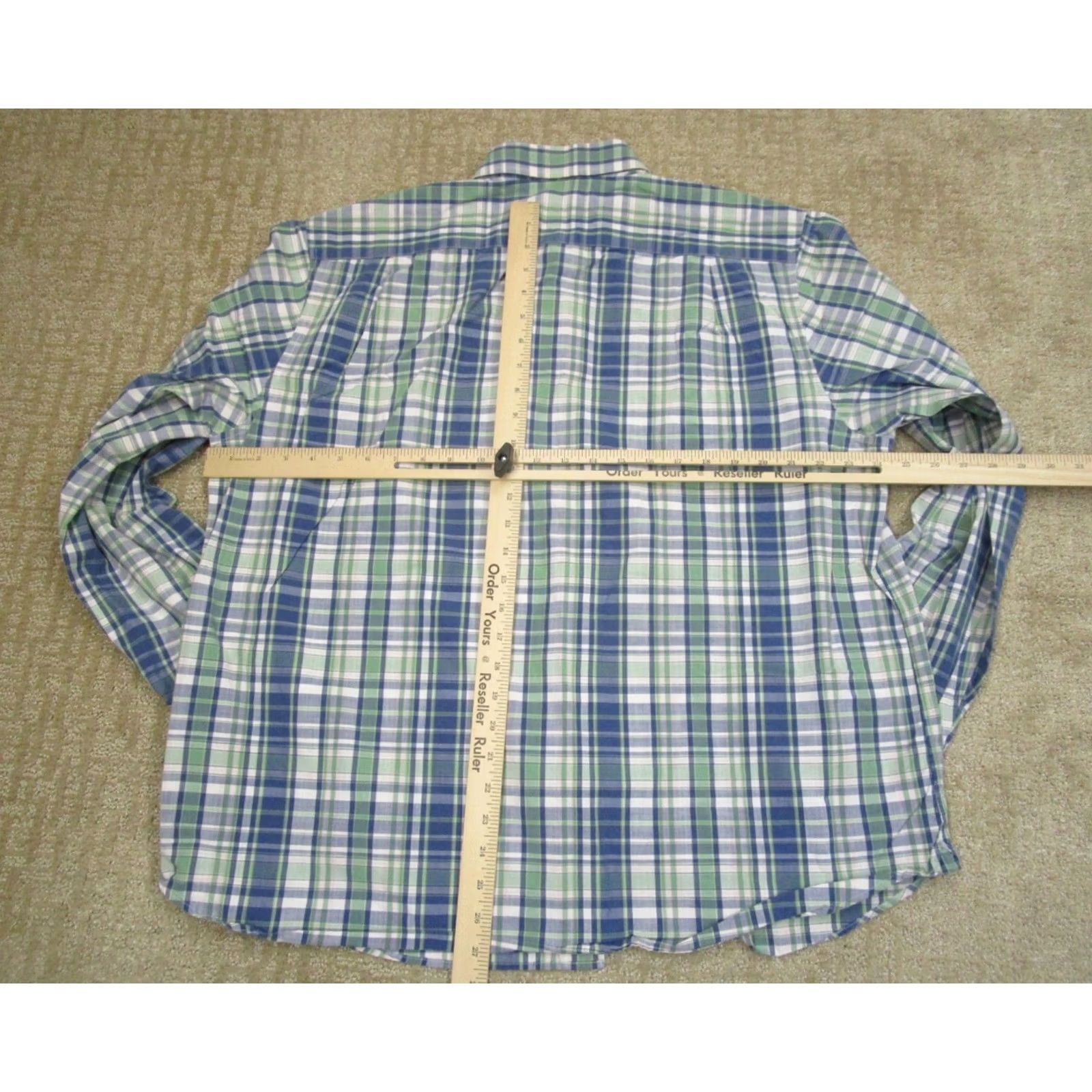 Vineyard Vines Vineyard Vines Shirt Men XL Blue Plaid Long Sleeve Button-Up Collared Casual Targeted Keywords: Collegiate Whale Size US XL / EU 56 / 4 - 4 Thumbnail