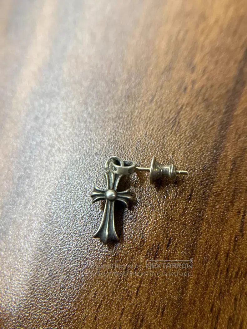 Chrome Hearts CHROME HEARTS Size OS Cross earrings Size ONE SIZE - 1 Thumbnail