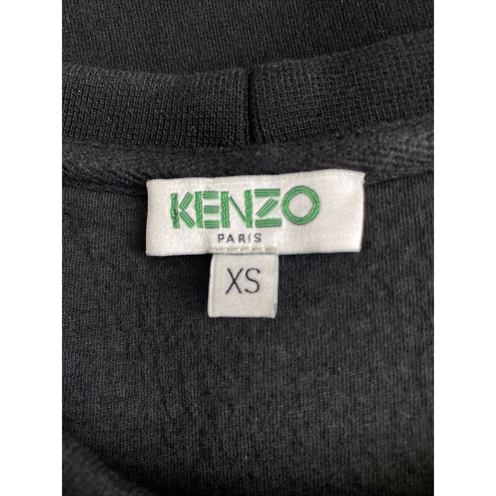 Kenzo KENZO Black Tiger Embossed Jersey Crewneck T Shirt Dress XS Size XS / US 0-2 / IT 36-38 - 7 Thumbnail