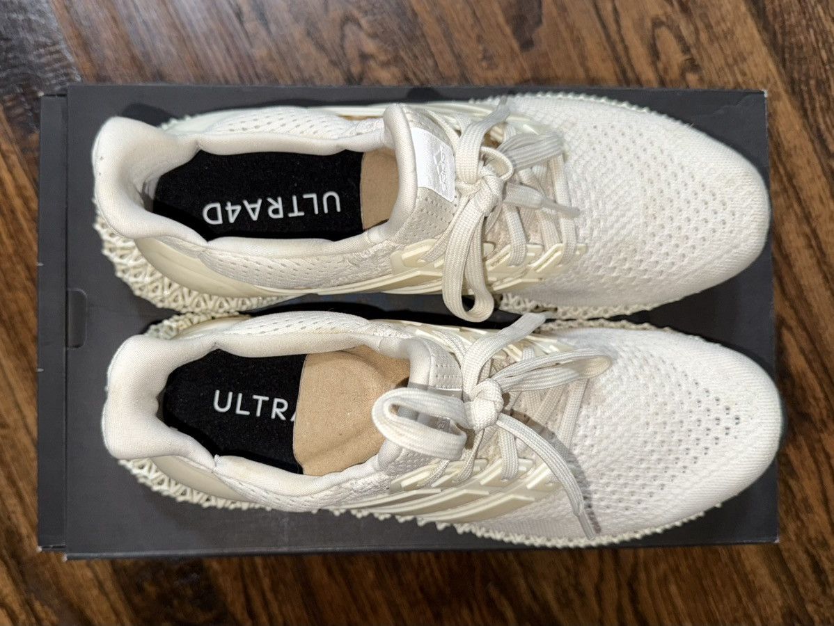 Adidas Adidas Ultra 4D Core White 2020 FX4089 US Men’s 10.5 Size US 10.5 / EU 43-44 - 7 Thumbnail